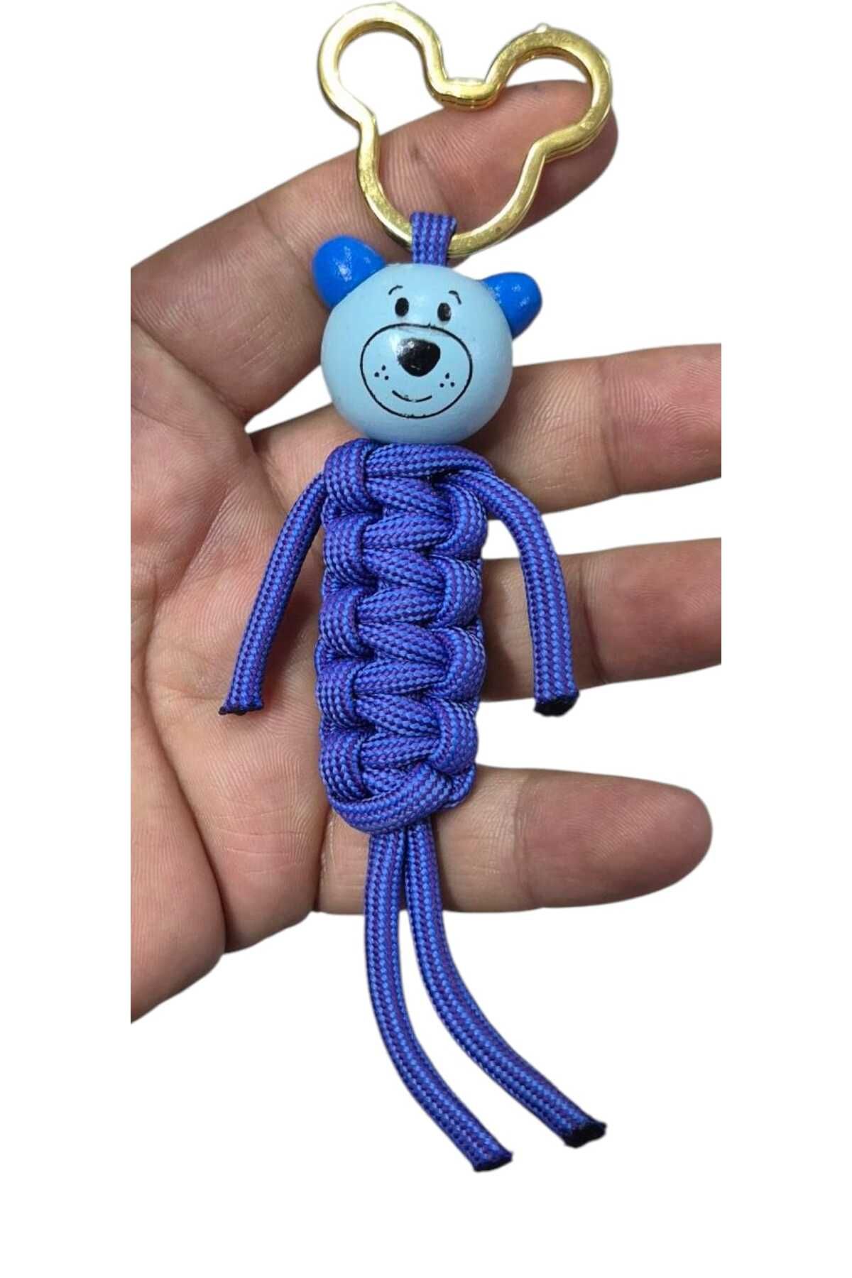 moonparacord Paracord Maskot Anahtarlık 2 Adet