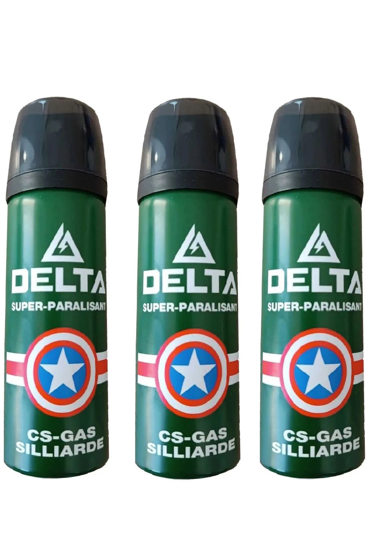 VALSIGNAD 3 Adet Delta Biber Savunma Gazıı Sprey 50ml
