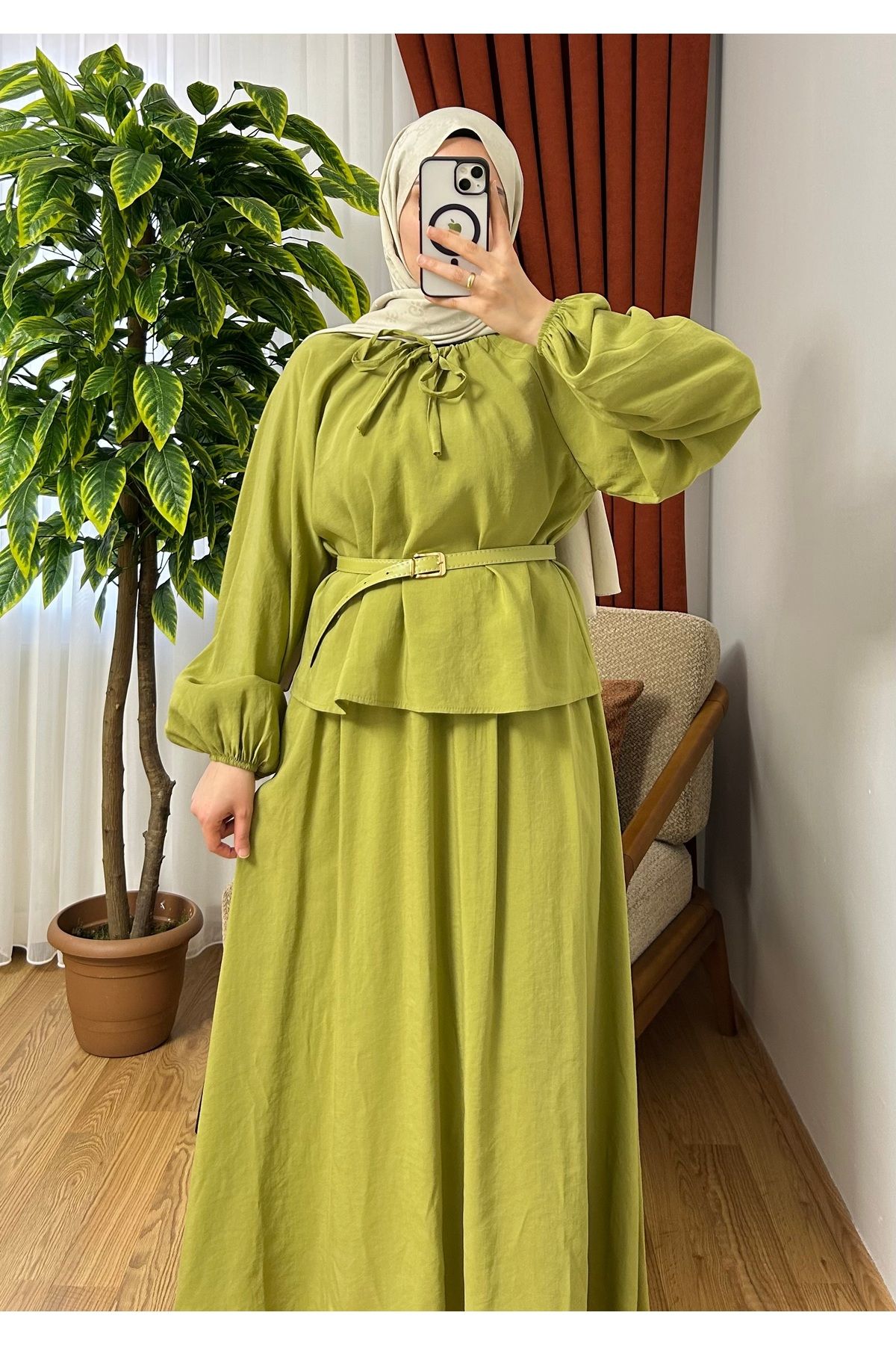 Nees Kemerli Etek Takım