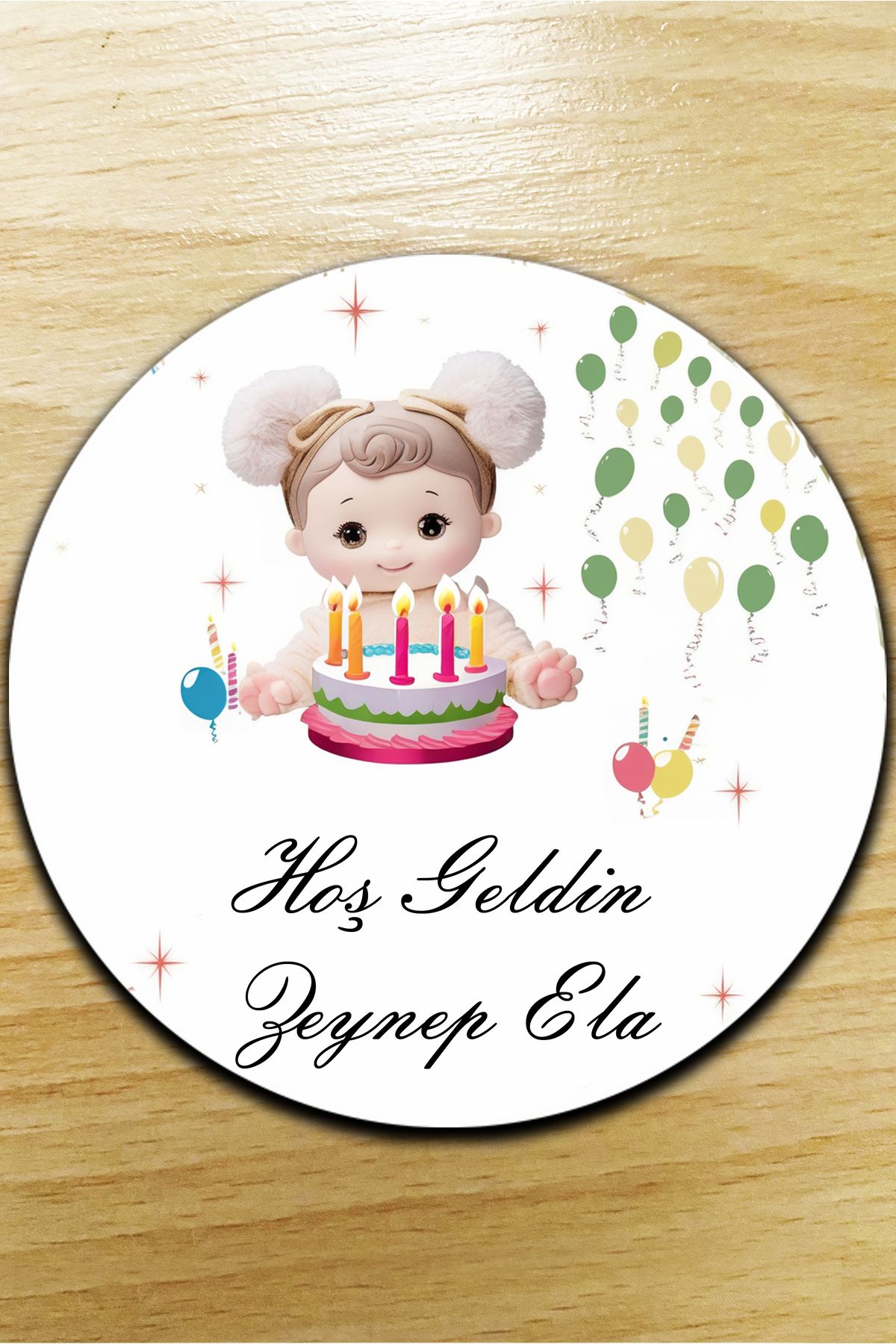 Emr Store Oyuncak bebek ve doğum günü pastası magnet Bebek Magnet 10 Adet Hediyelik Çocuk Magnet