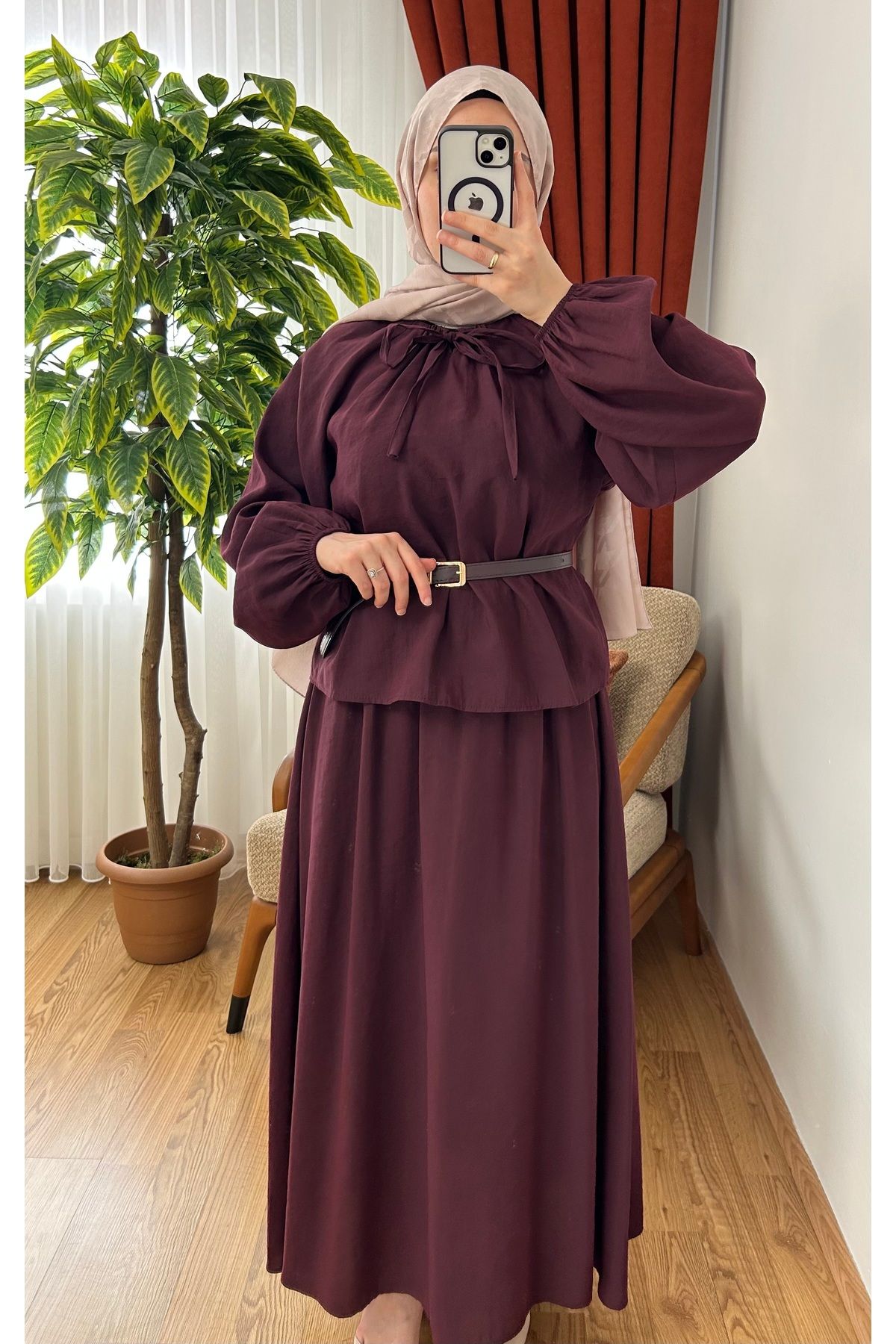 Nees Kemerli Etek Takım