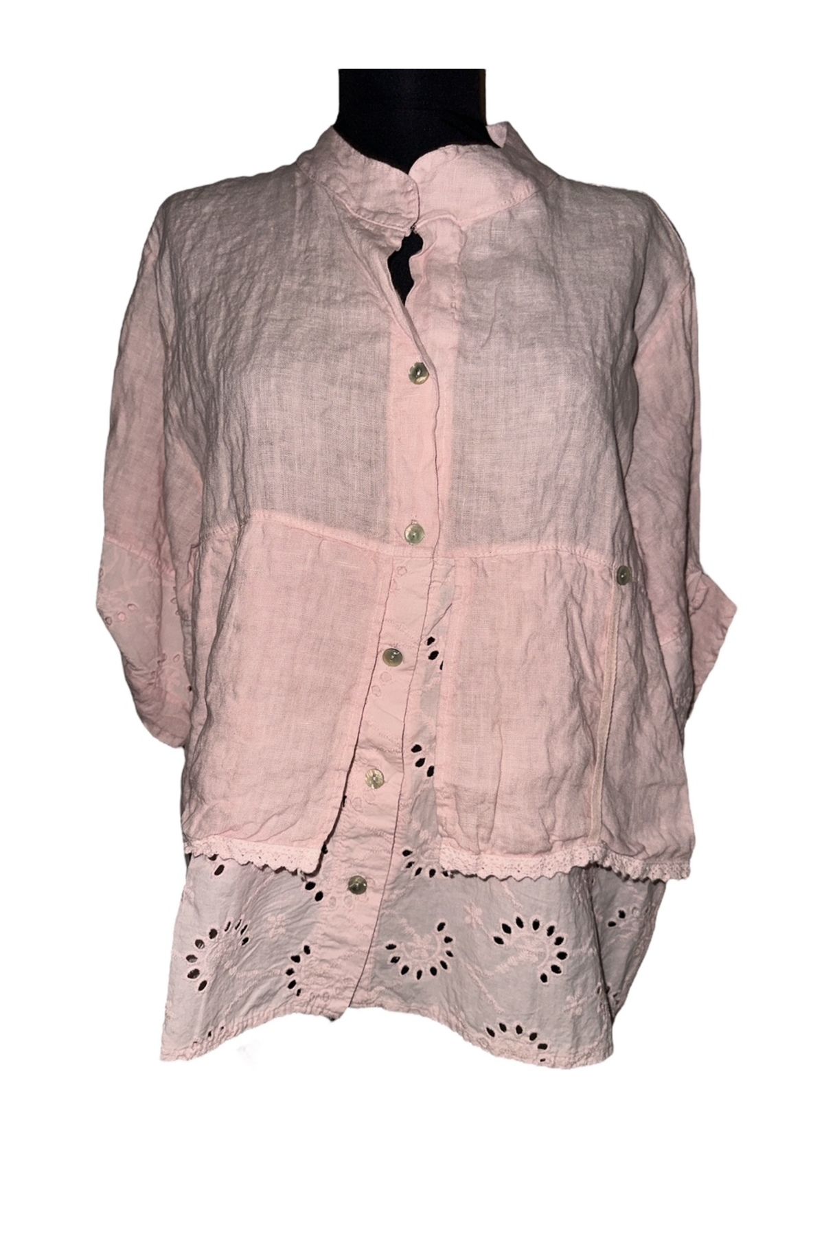 PHUTİ COLLECTION İTALYAN KETEN FİSTO DETAYLI CEKET