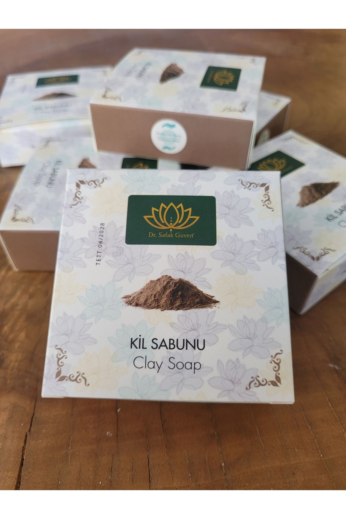 NATUREL EL YAPIMI MEŞE KÜLÜ KİL SABUNU