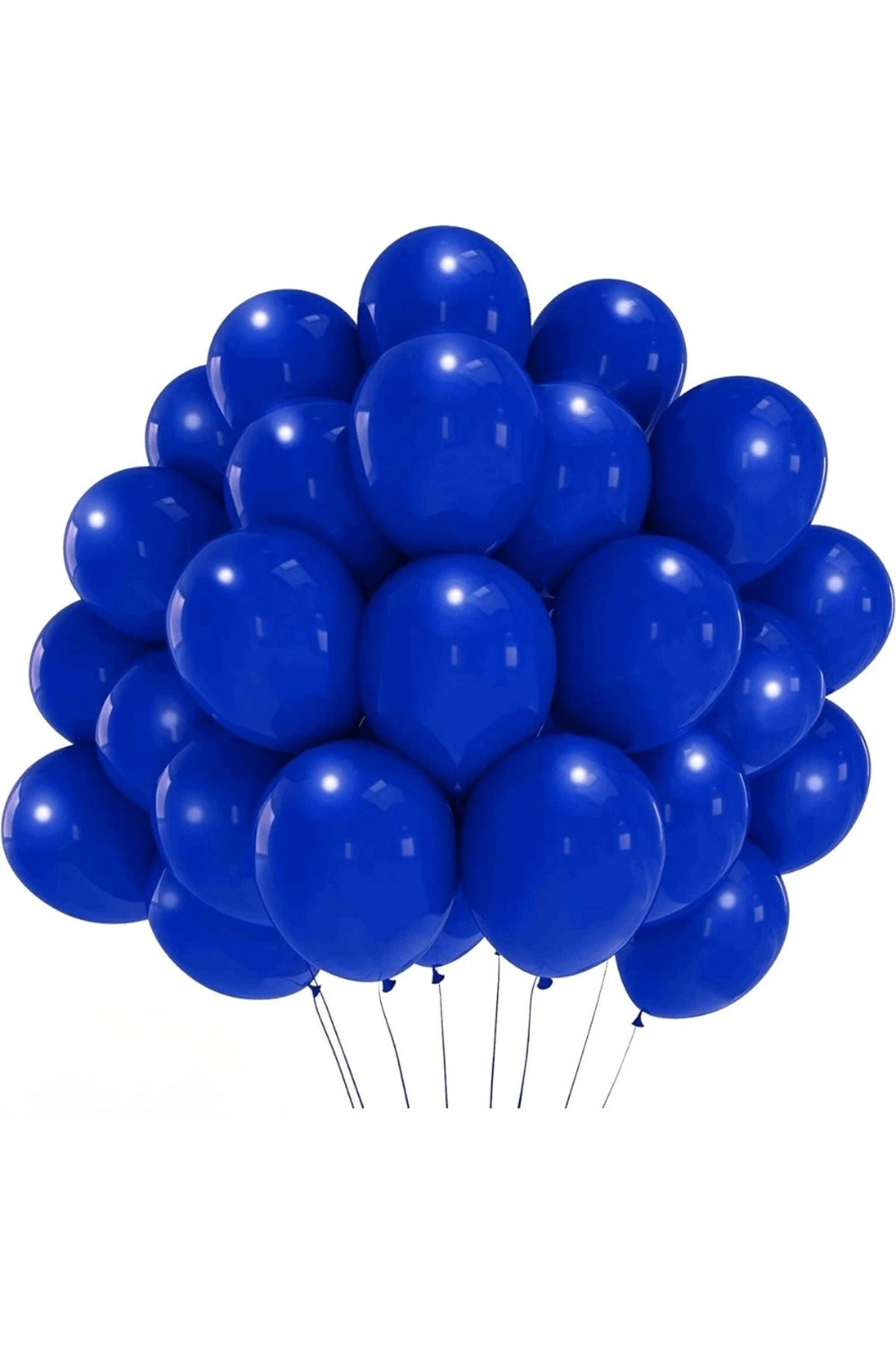 ZENVİVA METALİK BALON LACİVERT 10 ADET