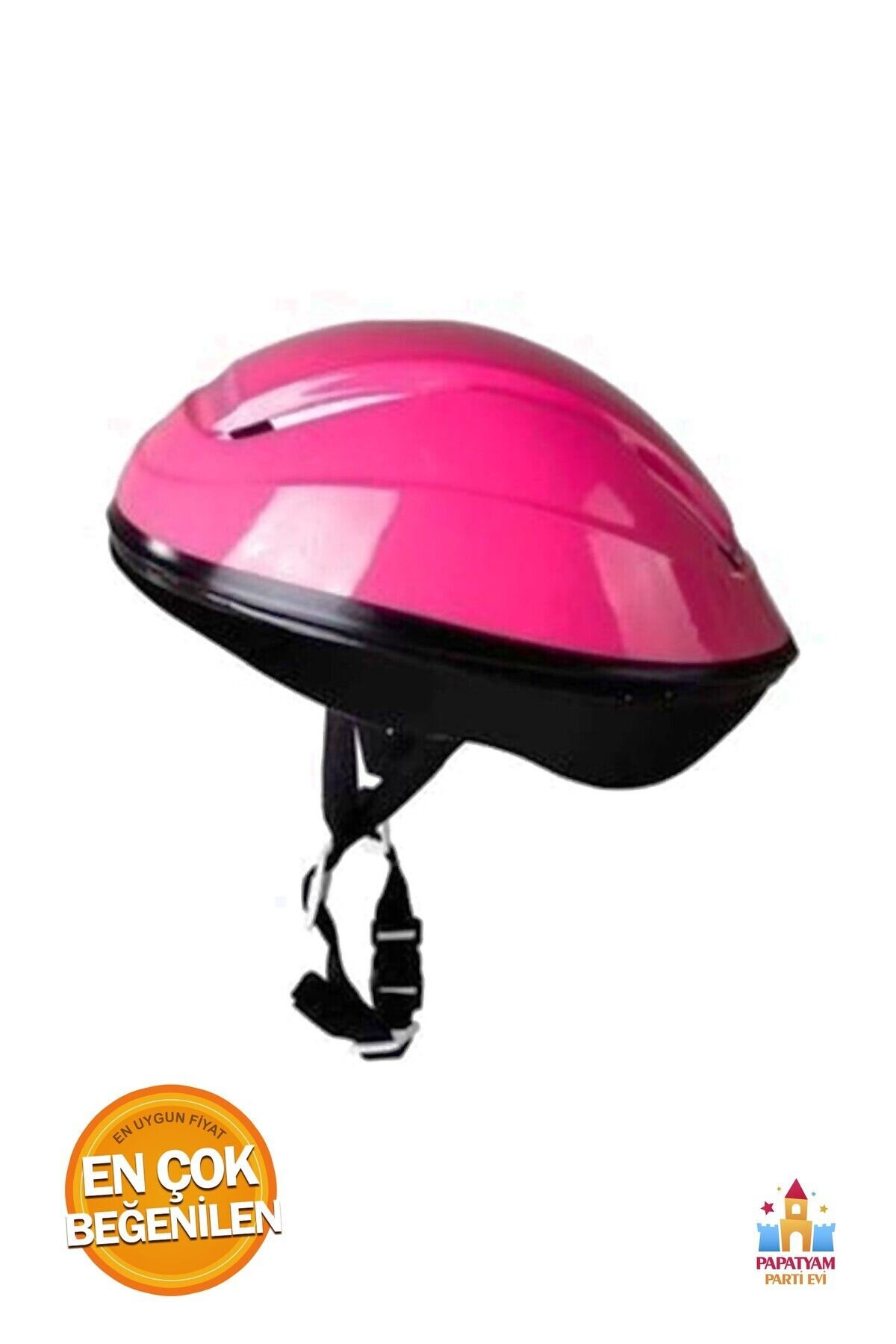 PapatyamPartiEvi Çocuk İçin Bisiklet - Scooter - Kaykay - Paten Kask İçi Sünger Dolgulu Kaliteli Kask - Çocuk Kaskı