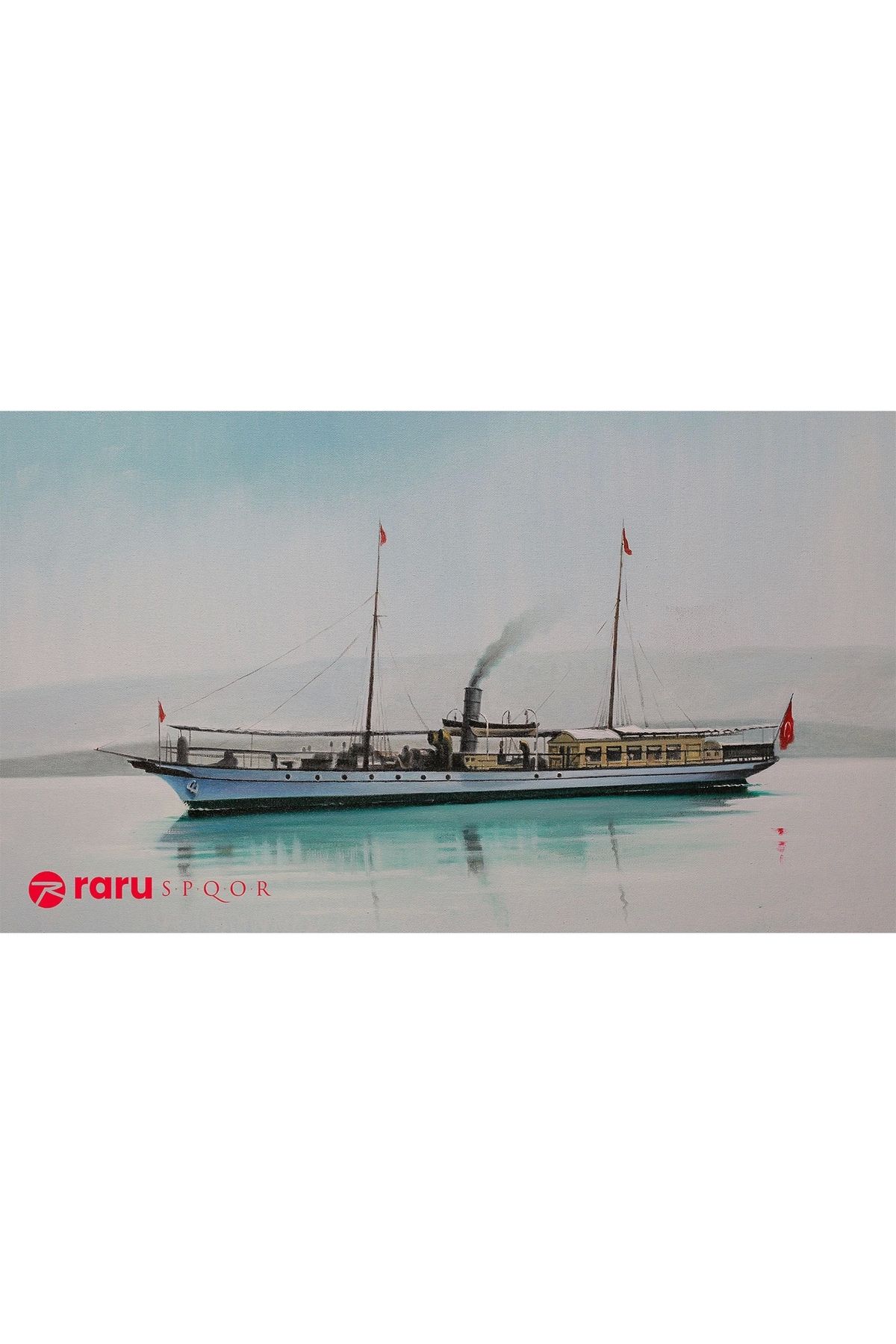 raru S.p.q.o.r Plaj Havlusu Funza Mavi
