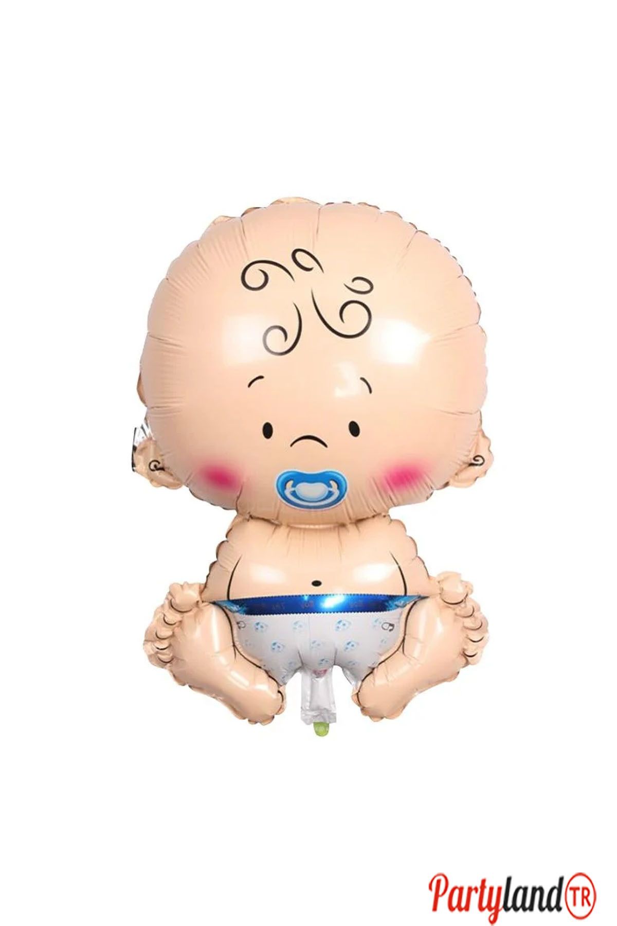 PartylandTR Bebek Mavi Folyo Balon 55cm*73 cm.