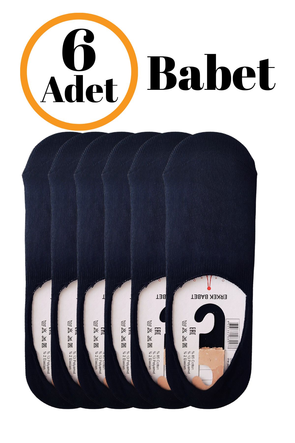DİLRUBA AVM Erkek Babet çorap 6 Çift