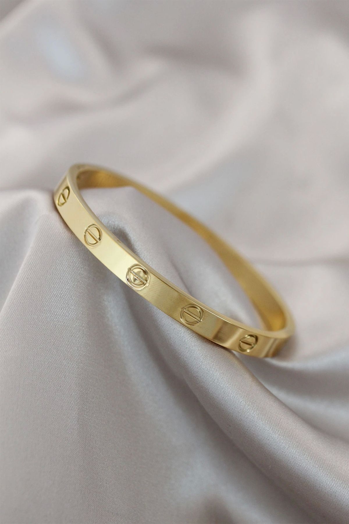 Clariss 316L Çelik Gold Renk Bileklik