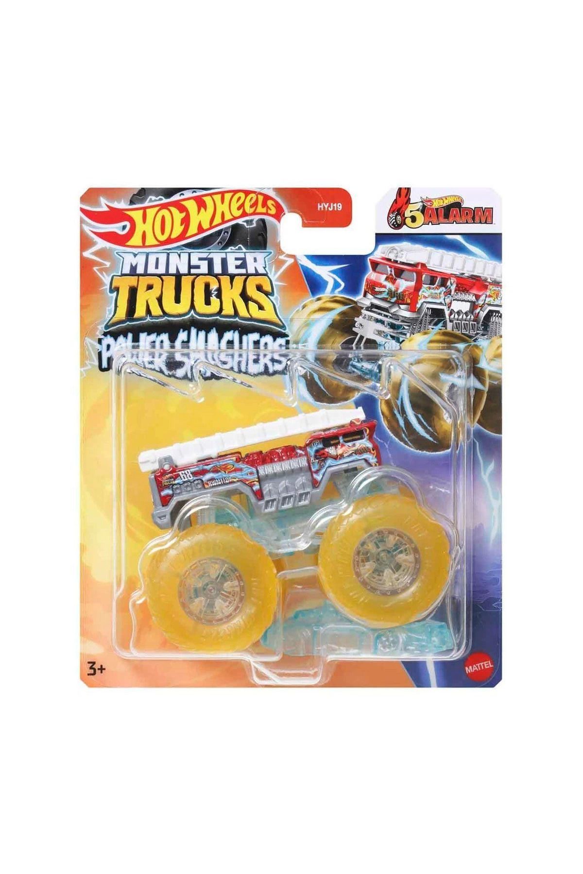 Eldenör Hyj19 Hot Wheels Monster Trucks Power 1:64 Arabalar
