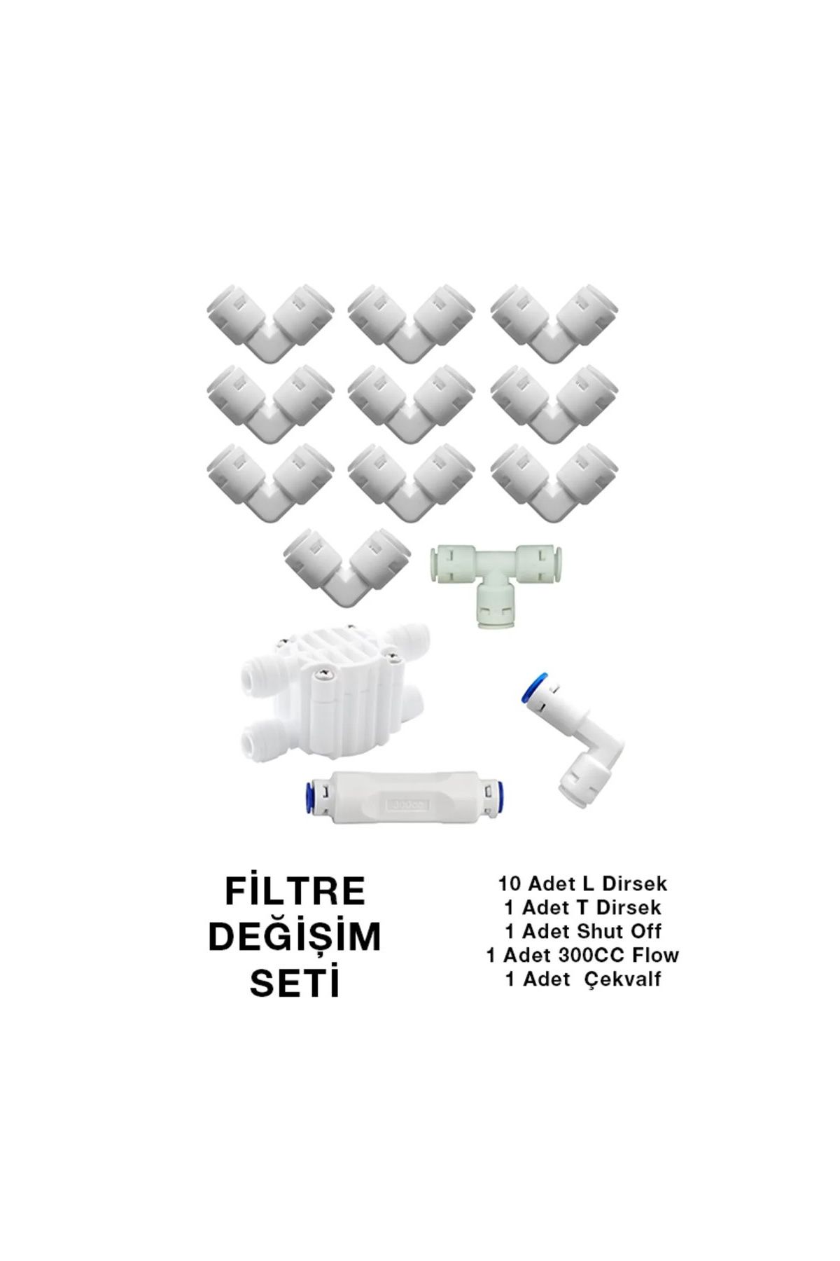 Filter Store Su Arıtma Cihazı Filtre Değişim Yedek Parça Seti
