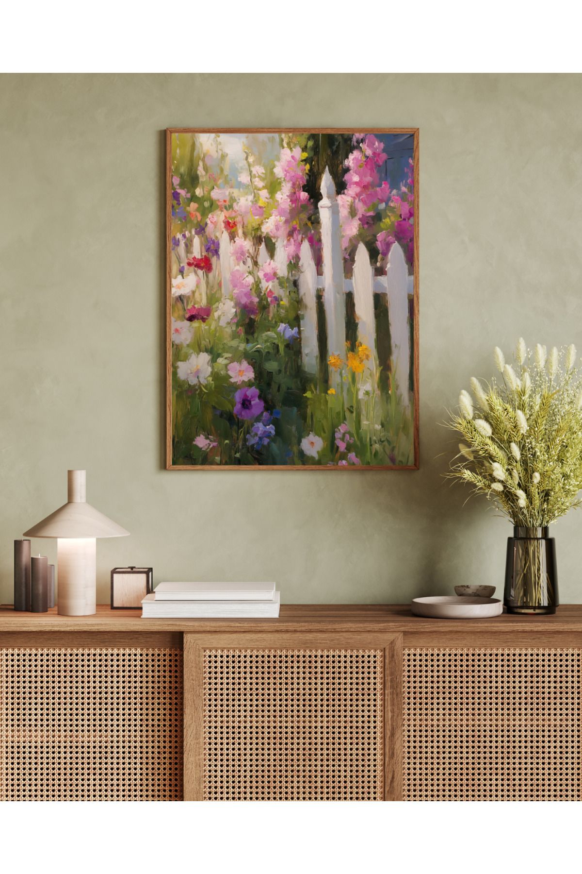 woodhomeworks tek parça salon ofis dekor tablo