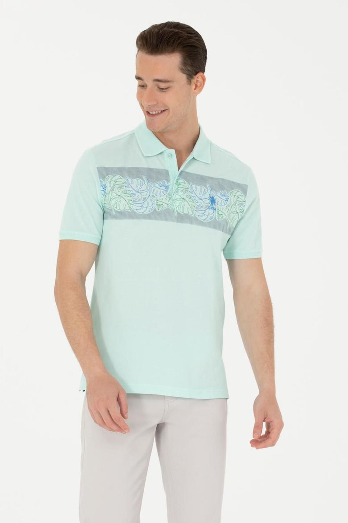 U.S. Polo Assn. Erkek Nil Polo Yaka Tişört