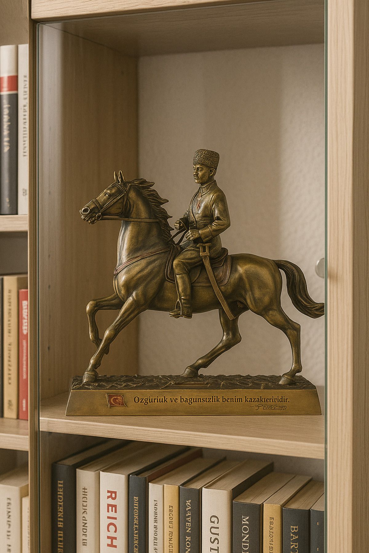 AYDINARTSHOP Veronese Atatürk Atlı Heykeli