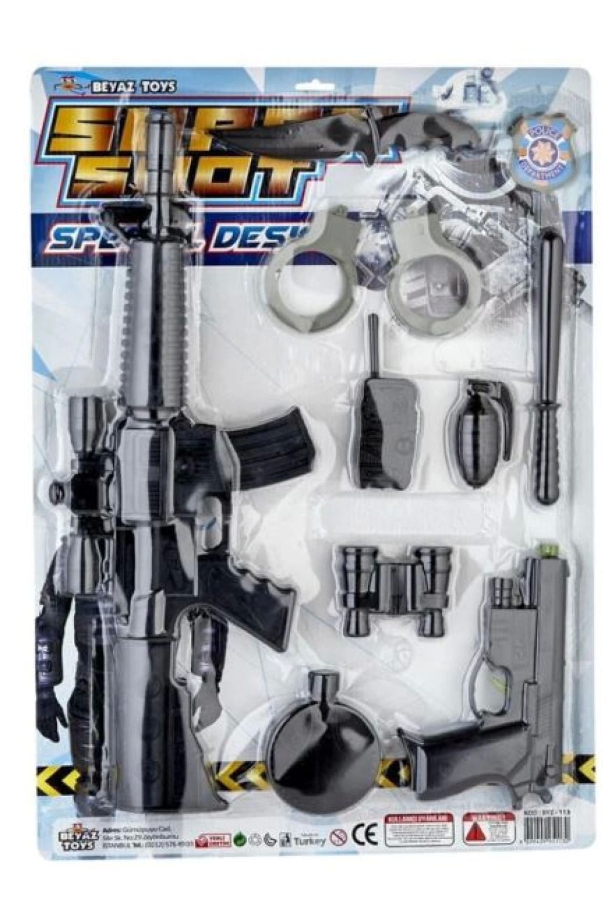 gnsstore KARTELA TÜFEKLİ POLİS SETİ 113