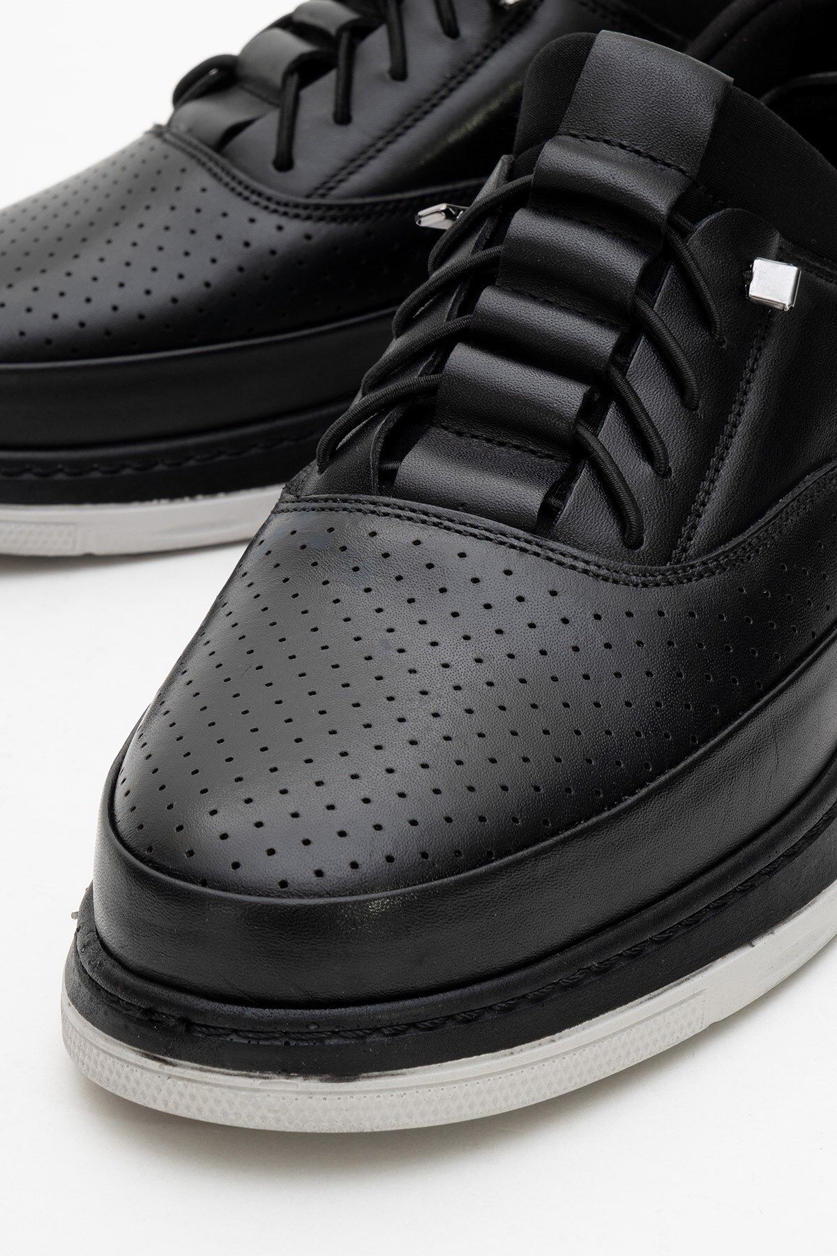 maximoda Hakiki Deri, Yazlık, Delikli, Erkek Deri Sneaker Ayakkabı