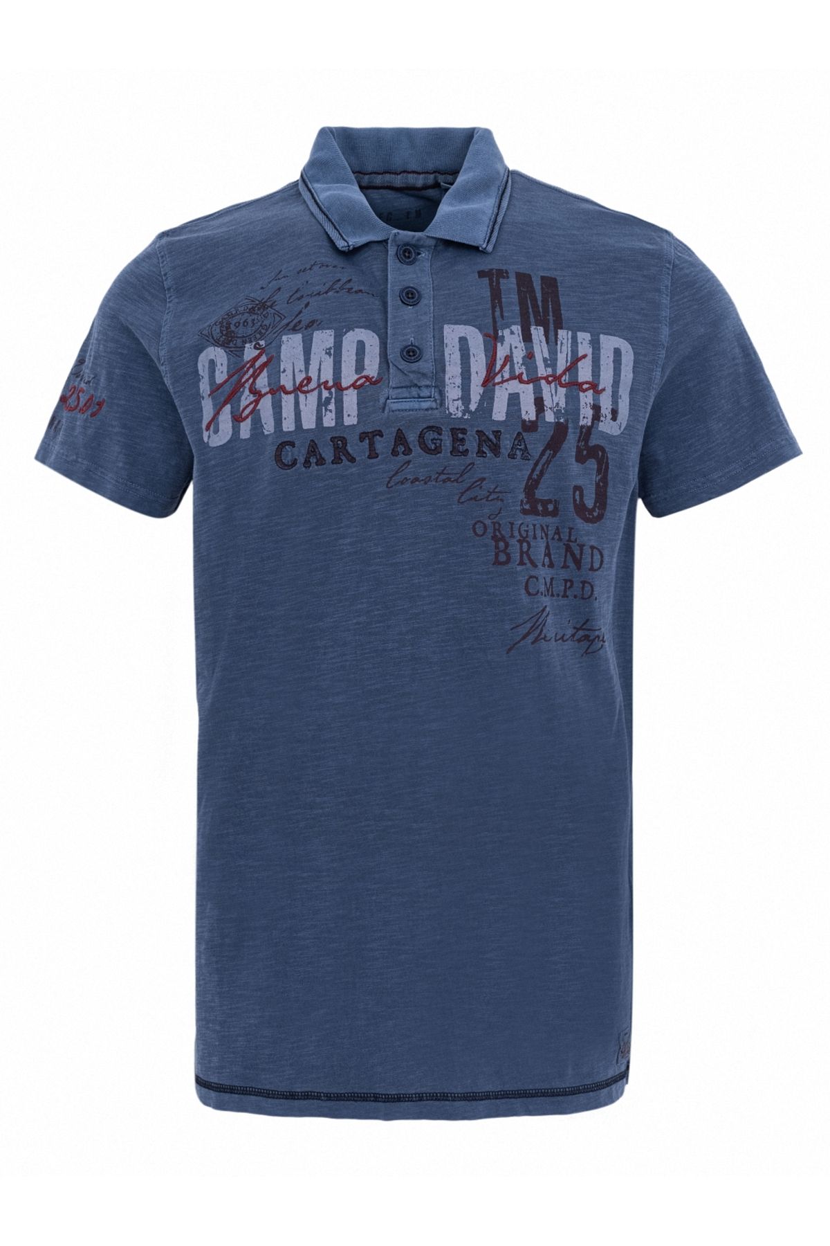 Camp David POLO YAKA T-SHİRT