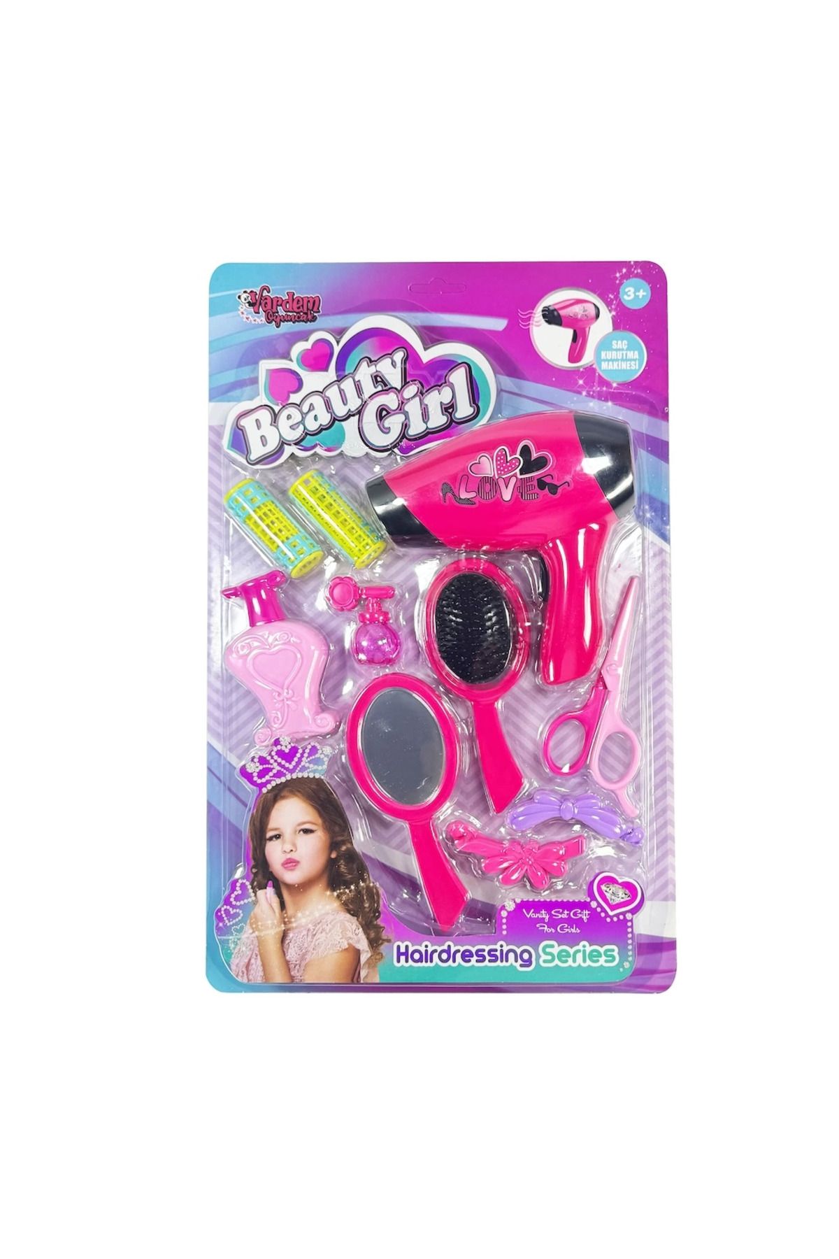 gnsstore KARTELA SAÇ KURUTMALI GÜZELLİK SET