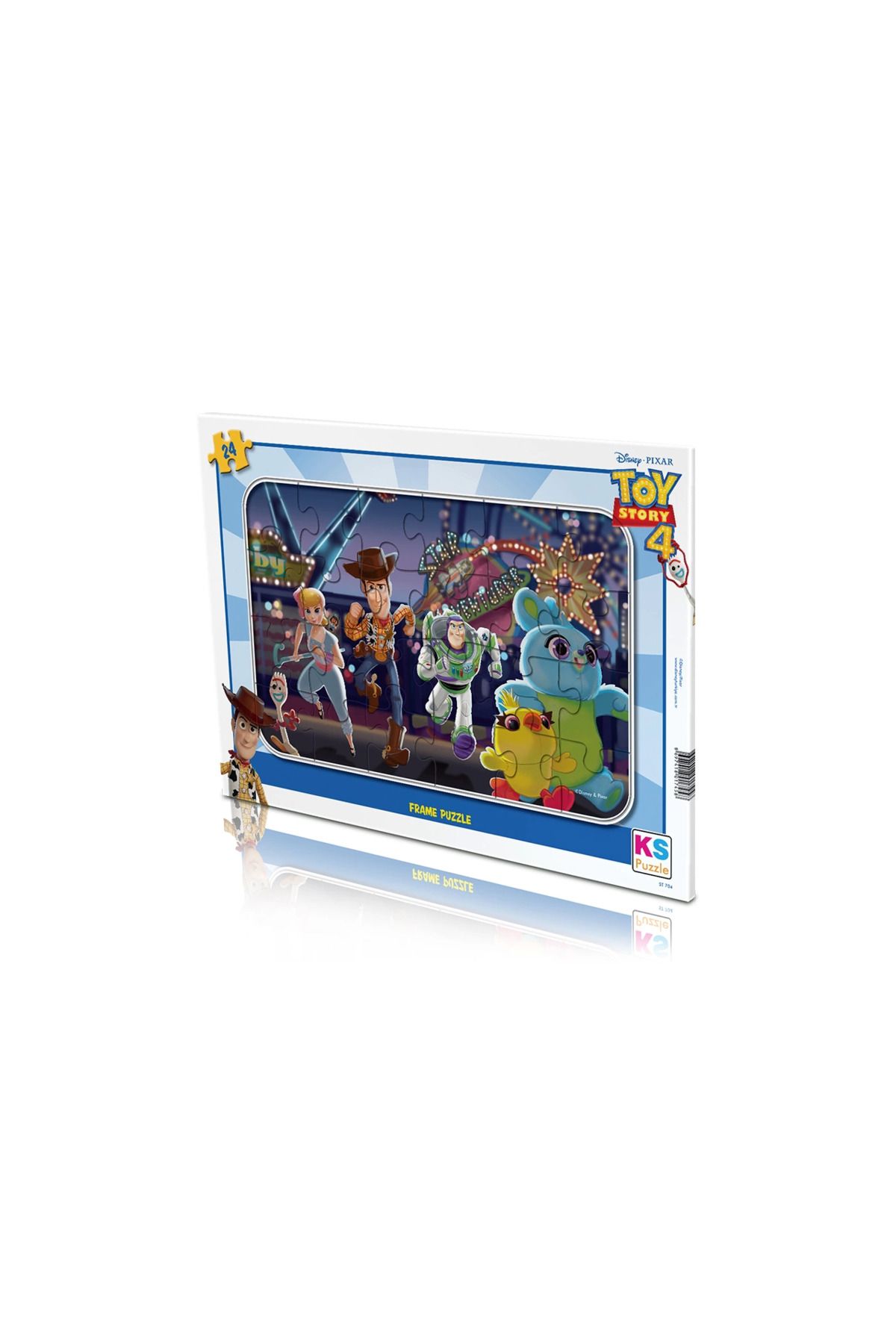 gnsstore KS GAMES TOY STORE FRAME PUZZLE 24 PARÇA
