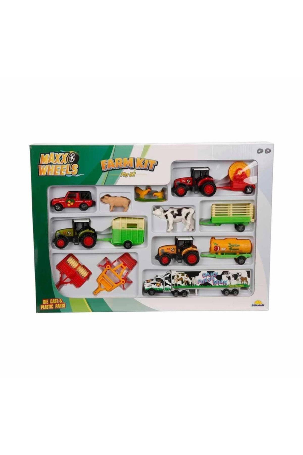gnsstore ÇİFTLİK SET TRAKTÖRLÜ 14 PARÇA