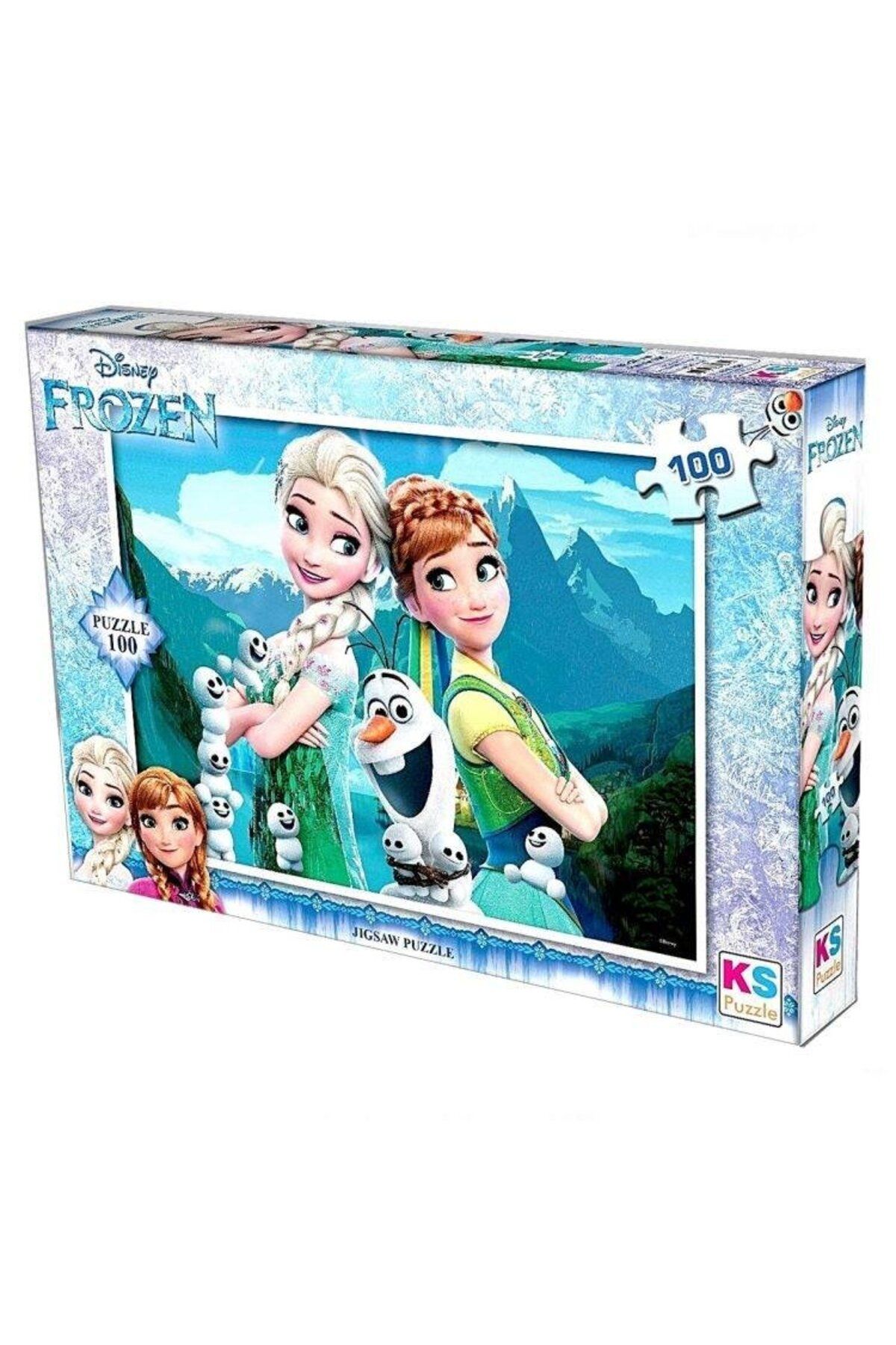 gnsstore KS GAMES FROZEN PUZZLE 100 PARÇA