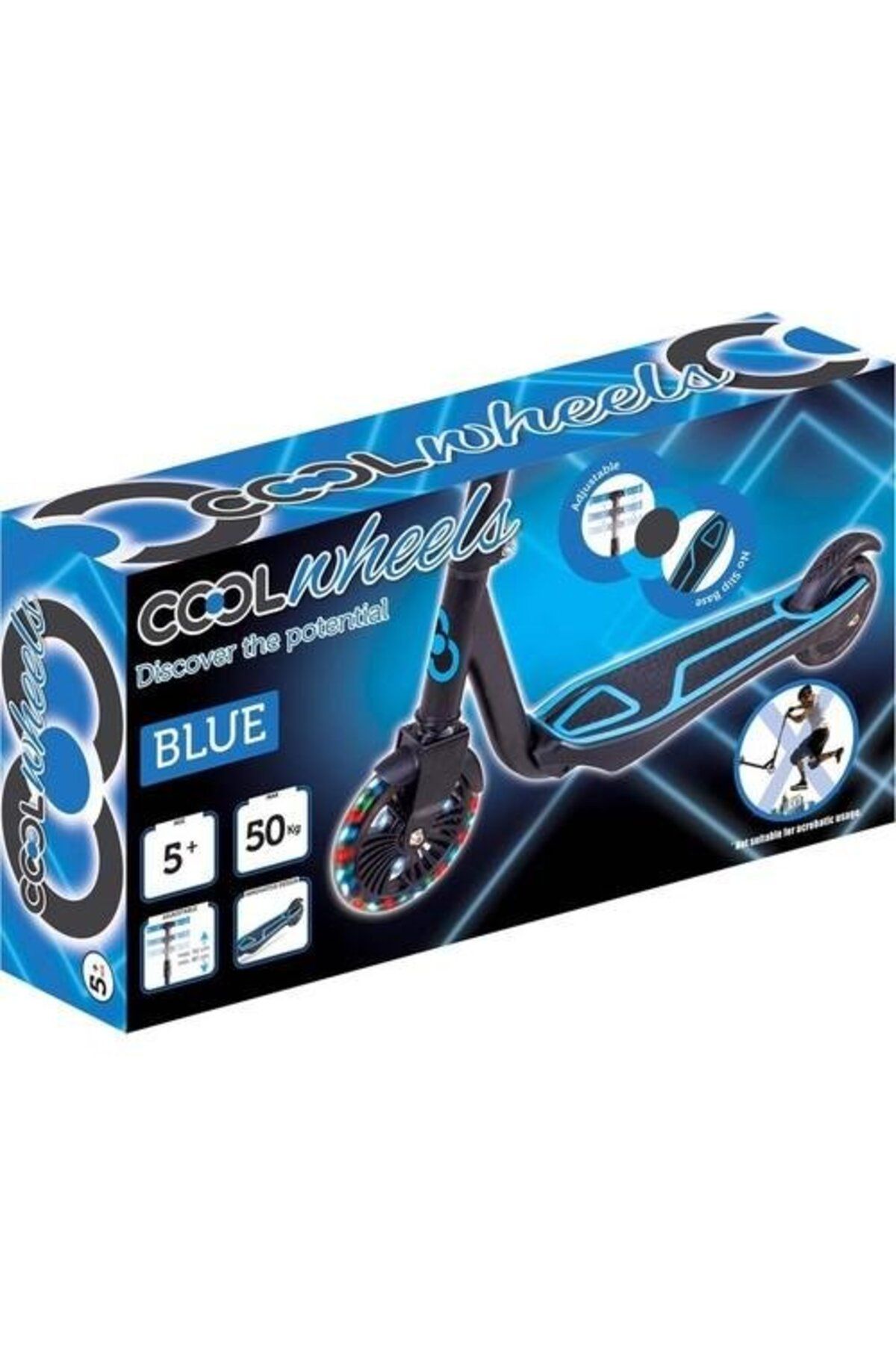 gnsstore FRKN COOL WHEELS 5+ MAVİ IŞIKLI