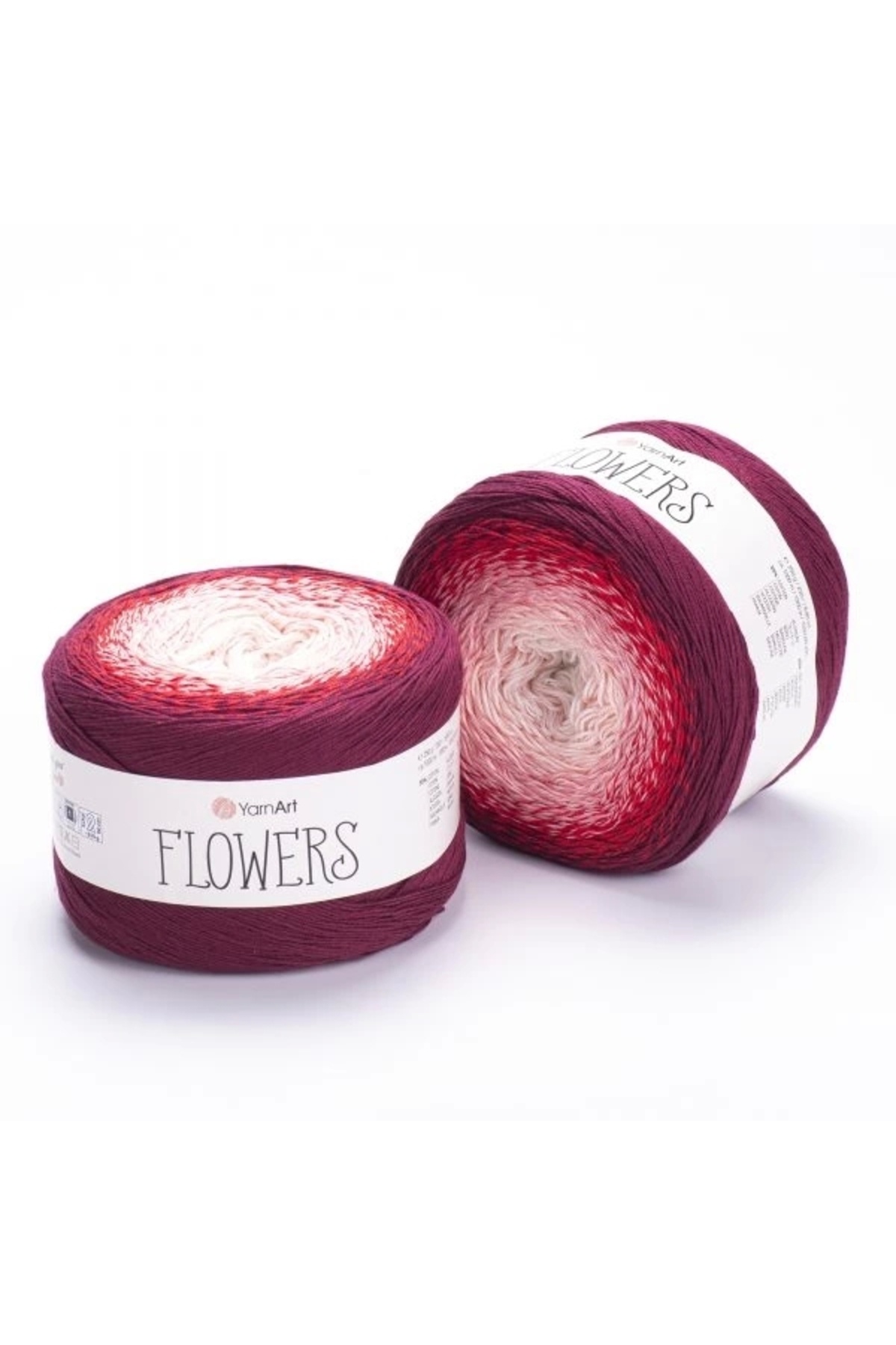 Yarnart-Flori - Frânghie de tricotat manual marmorat Ebruli-269 1