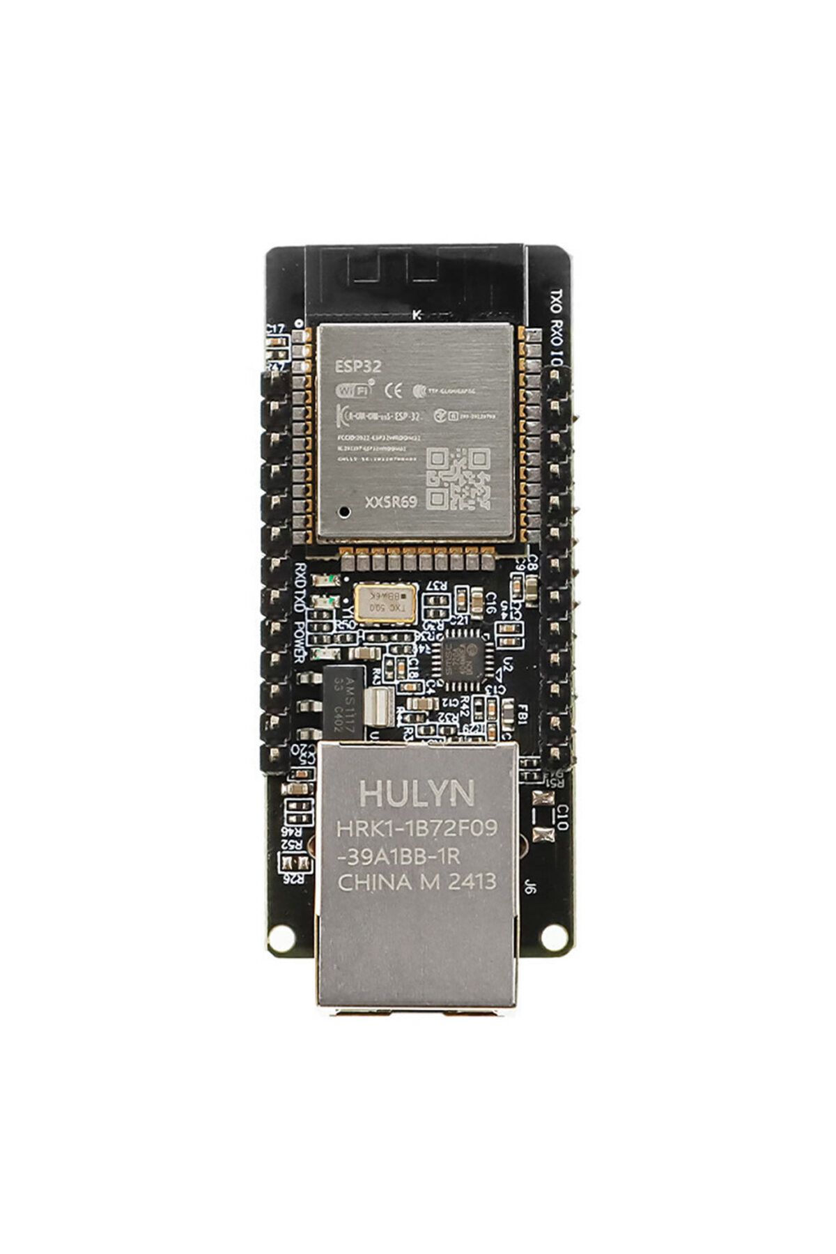 Alkatronik ESP32-ETH01 Ethernet to Wifi/Bluetooth Çevirici Gateway Modül Embedded Serial Port Kablosuz Haber.Ka