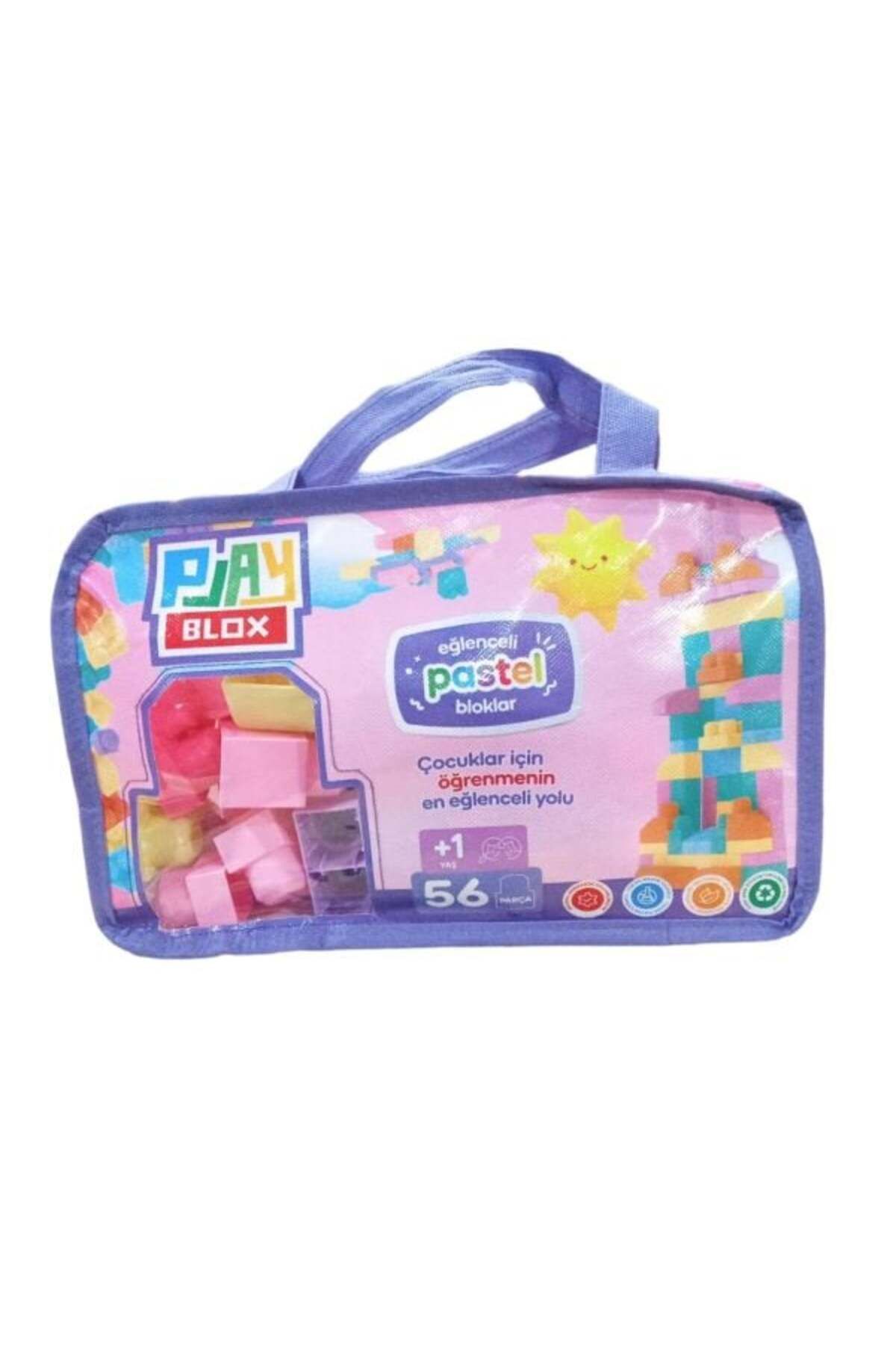 PARİLES Toru Play Blox Pastel 56 Parça Çantalı 2915 ANK