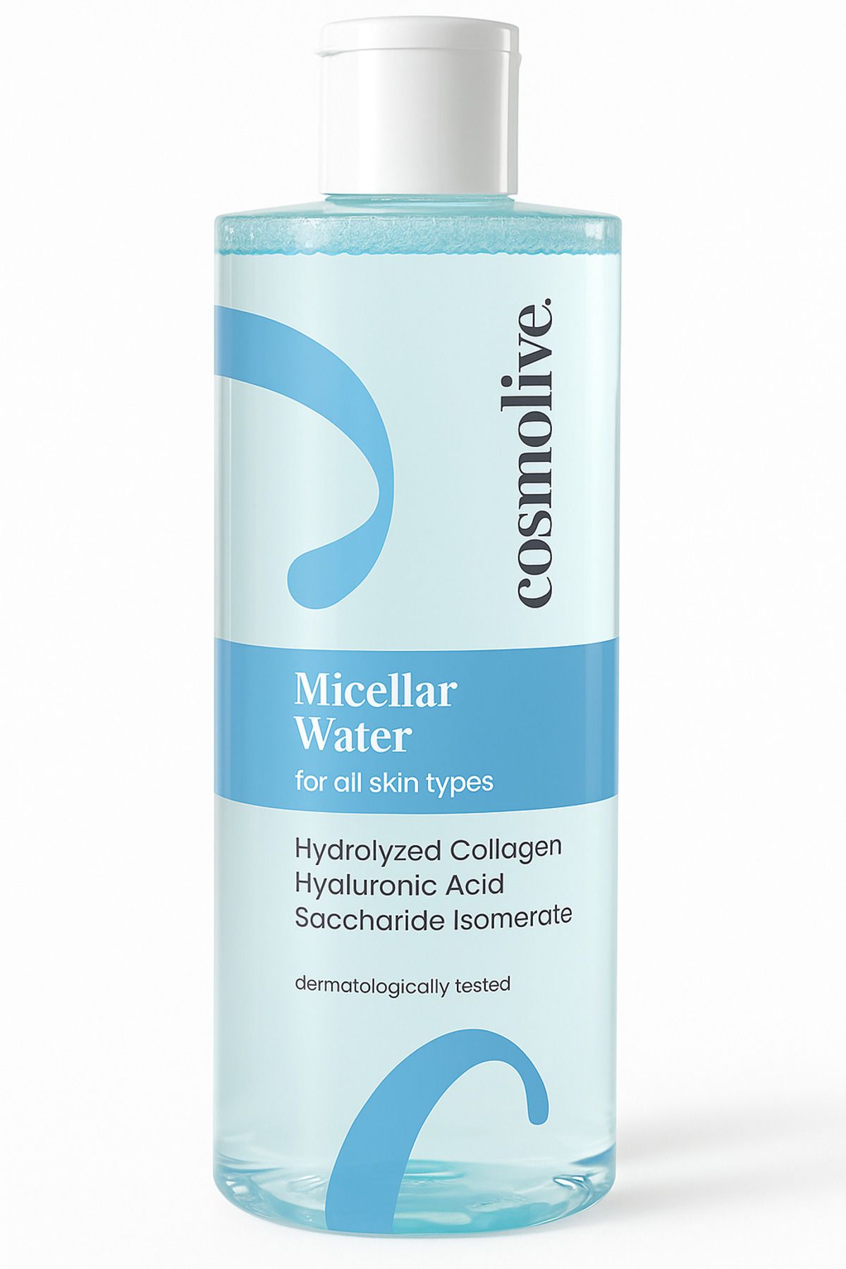 Cosmolive Makyaj Temizleyici 390 ml | Yüz Temizleyici | Hyalüronik Asit | Tüm Cilt Tipleri Için