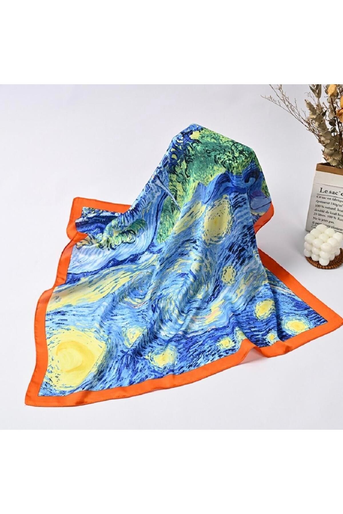 Venus Design Renkli Desenli Şal-Fular