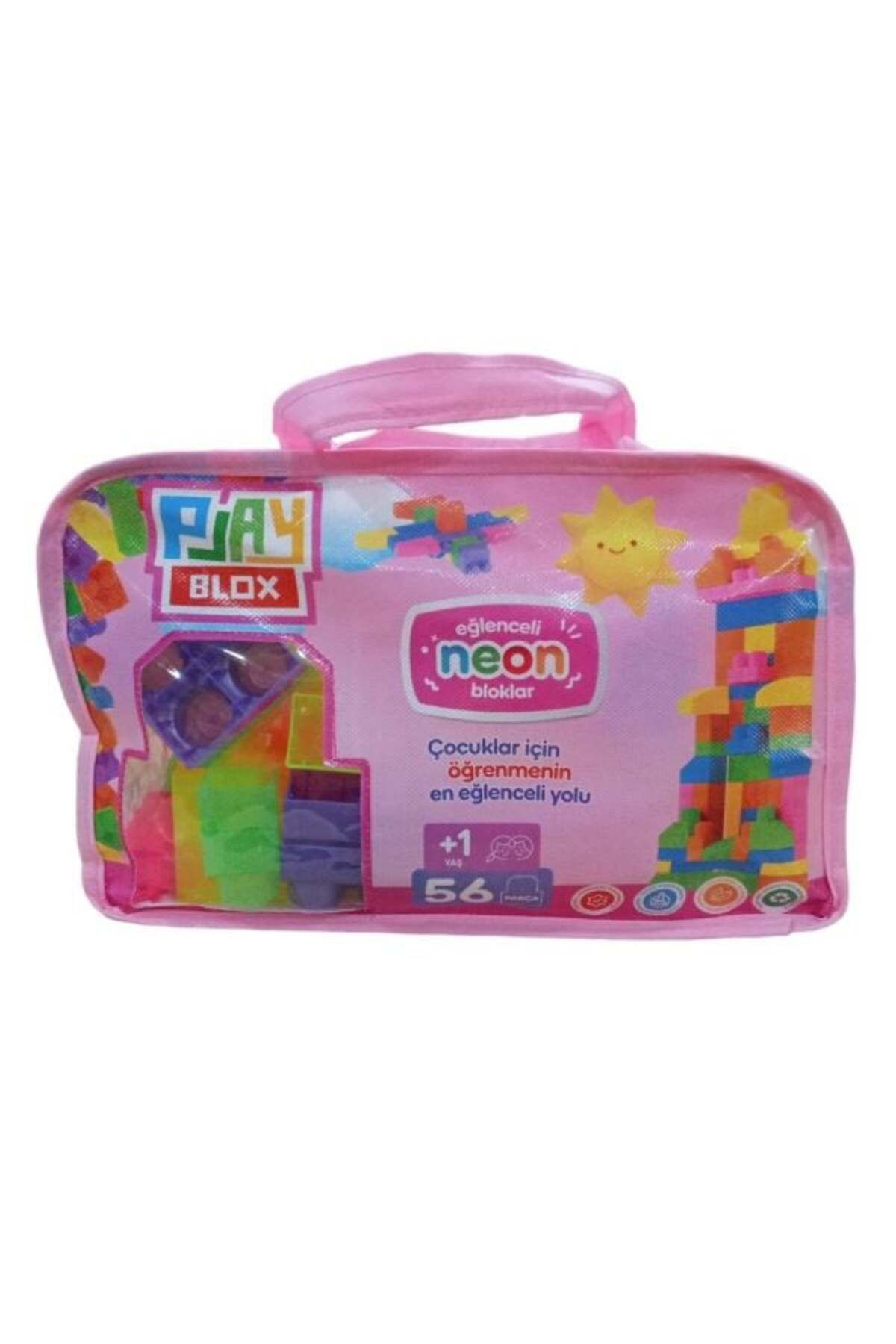 PARİLES Toru Play Blox Neon 56 Parça Çantalı 3908 ANK