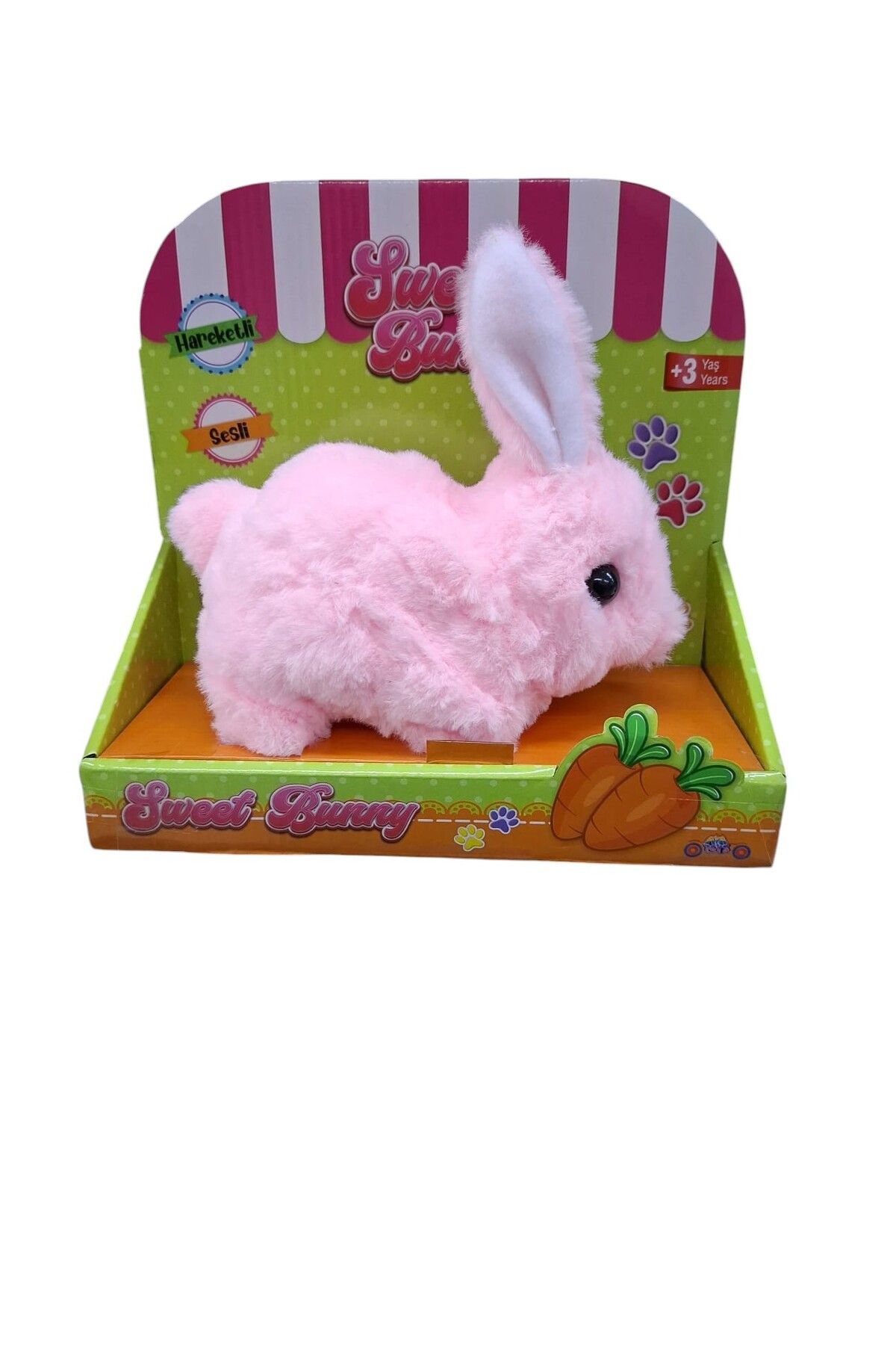 AYATOYS AYA TOYS PELÜŞ TAVŞAN 40098 HAREKETLİ SESLİ PİLLİ +3