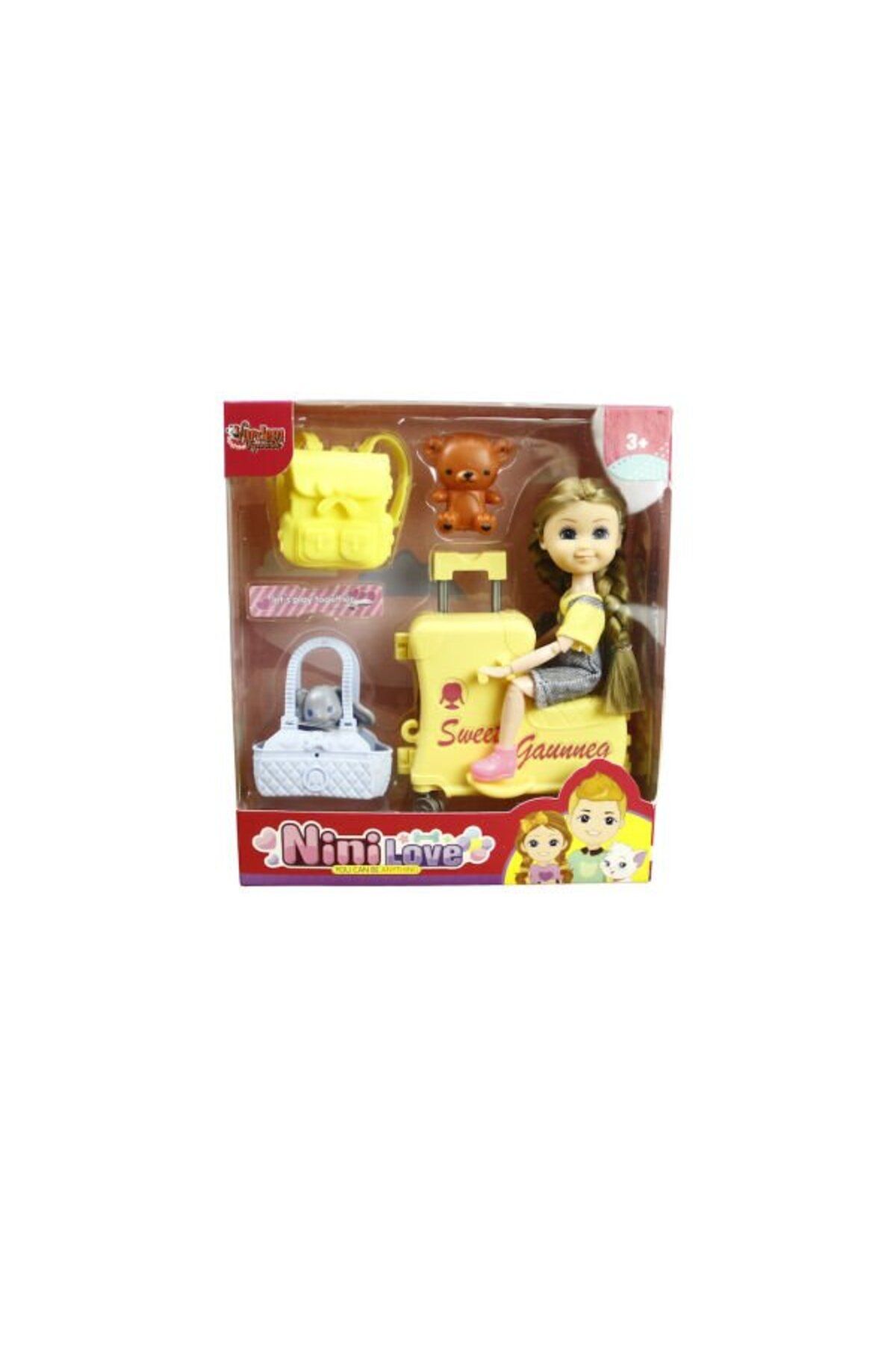 Vardem Kutulu Valizli Çantali Bebek Set 55848 ANK