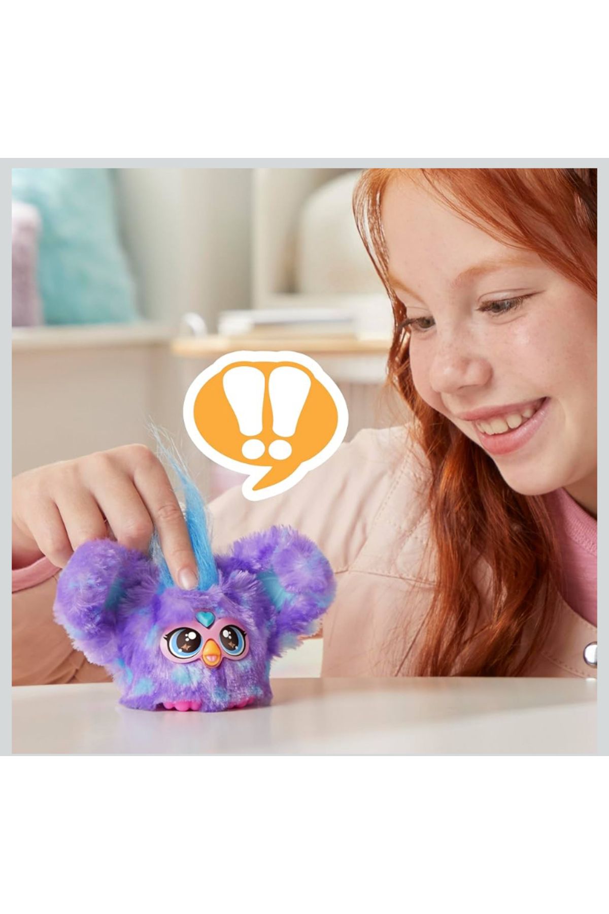 liss çarşı Furby Furblets Mini Elektronik Pelüş Oyuncak %100 Orj.