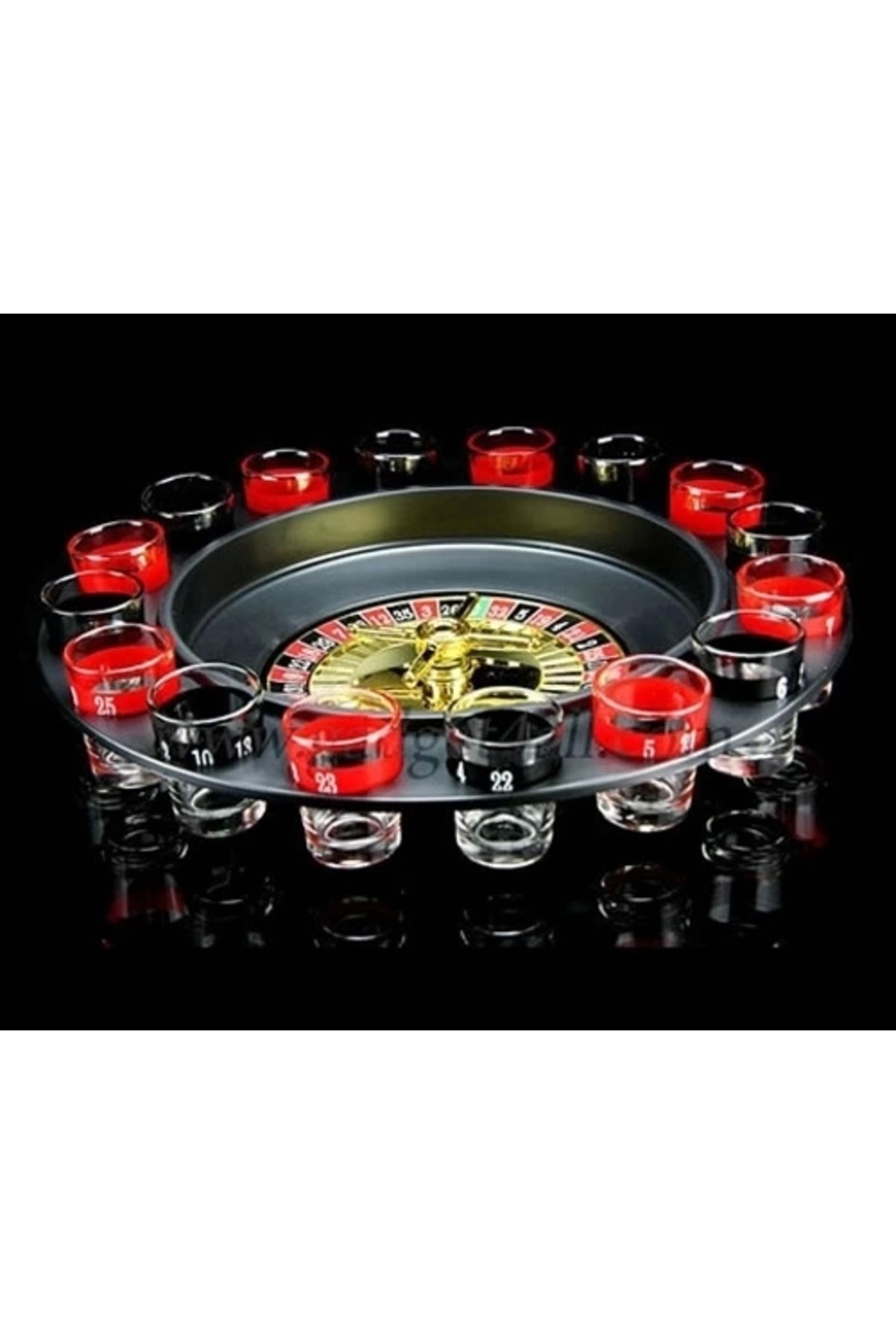 YNT İthalat Shot Bardaklı Rulet Oyunu
