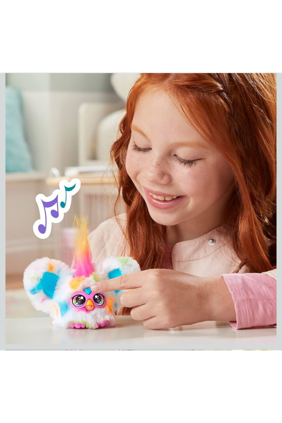 liss çarşı Furby Furblets Mini Elektronik Pelüş Oyuncak %100 Orj.