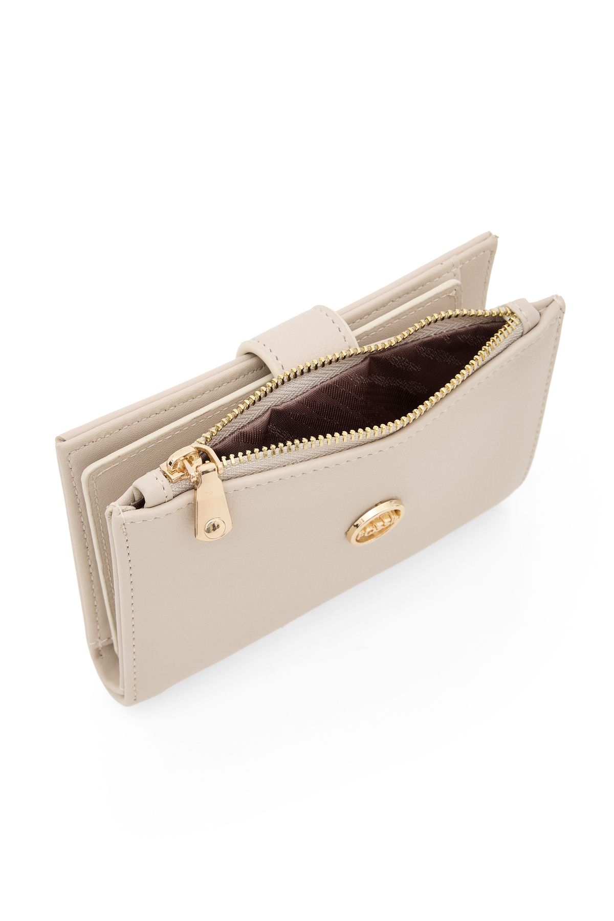 Fossil-حقيبة يد ومحفظة وحامل بطاقات للنساء باللون البيج 06FS25Y10 5