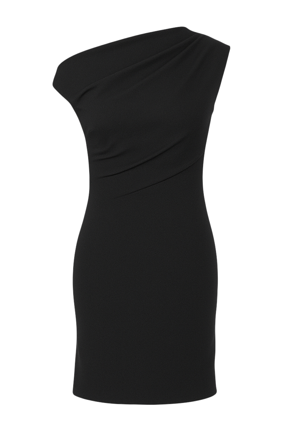 Trendyolmilla  Siyah Vücuda Oturan Mini Dokuma Elbisesi TWOSS25EL00766 - Görsel 5