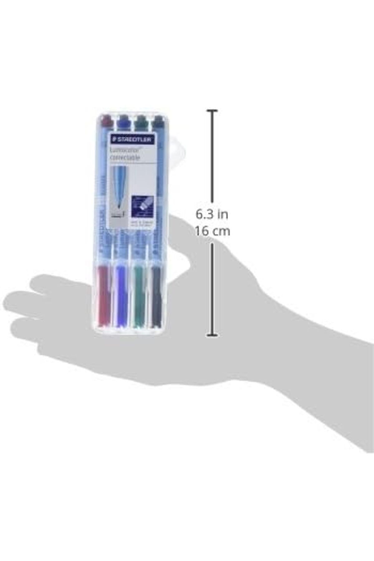 STOREMAX-Svticaret Staedtler 305F Wp41 Erasable Nonpermanent Marker F Set of 4 Mhm 1053513 3