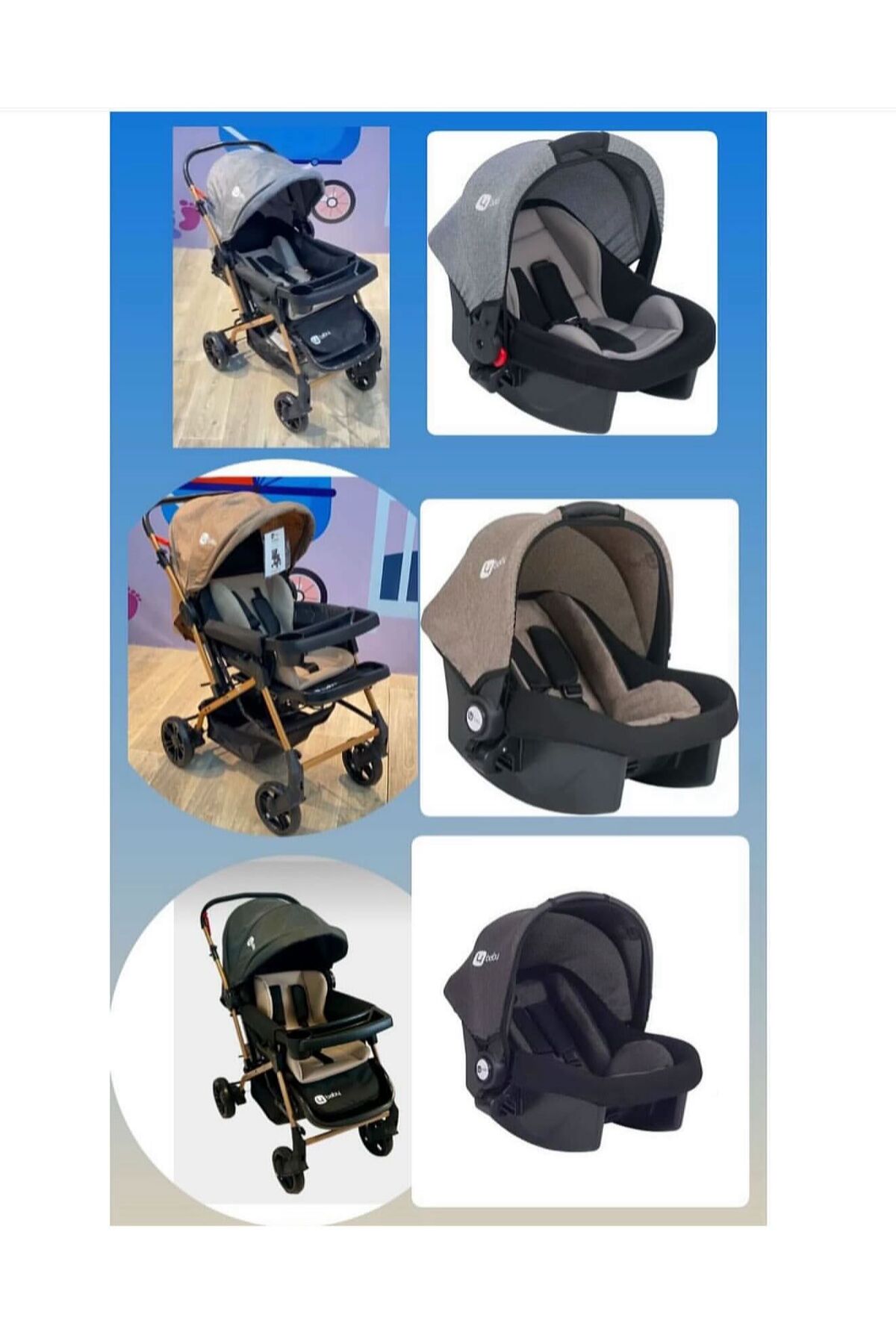 TURHAN BEBE Yeni Doğan OSLO Bebek Çeyiz Seti BEŞİK + BEBEK ARABASI + PUSET +YÜRÜTEÇ+MAMA SANDALYESİ... fotoğrafı 2 (önizleme)
