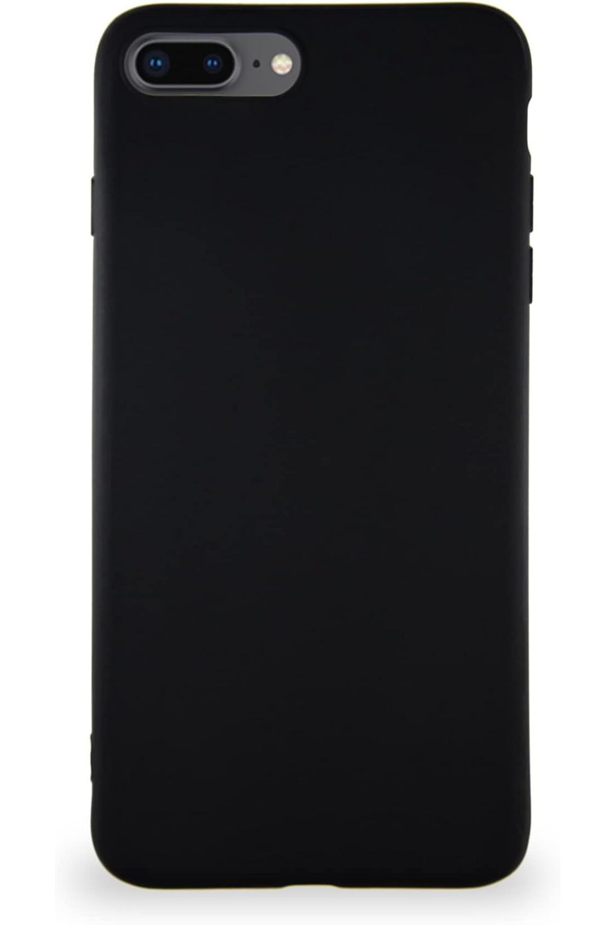 STOREMAX daliashops İletişim iPhone 8 Plus ile Uyumlu Kılıf Soft Premier Renkli Silikon Kapak - Siyah St