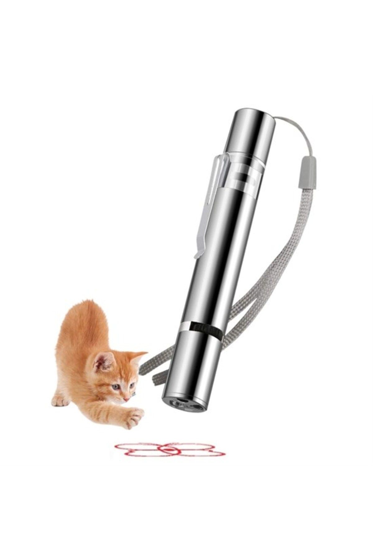 STOREMAX cmllashop Usb İle Şarj Edilebilen 3In 1 Kırmızı Işık +Beyaz Led Meşale Işık + Uv El Feneri