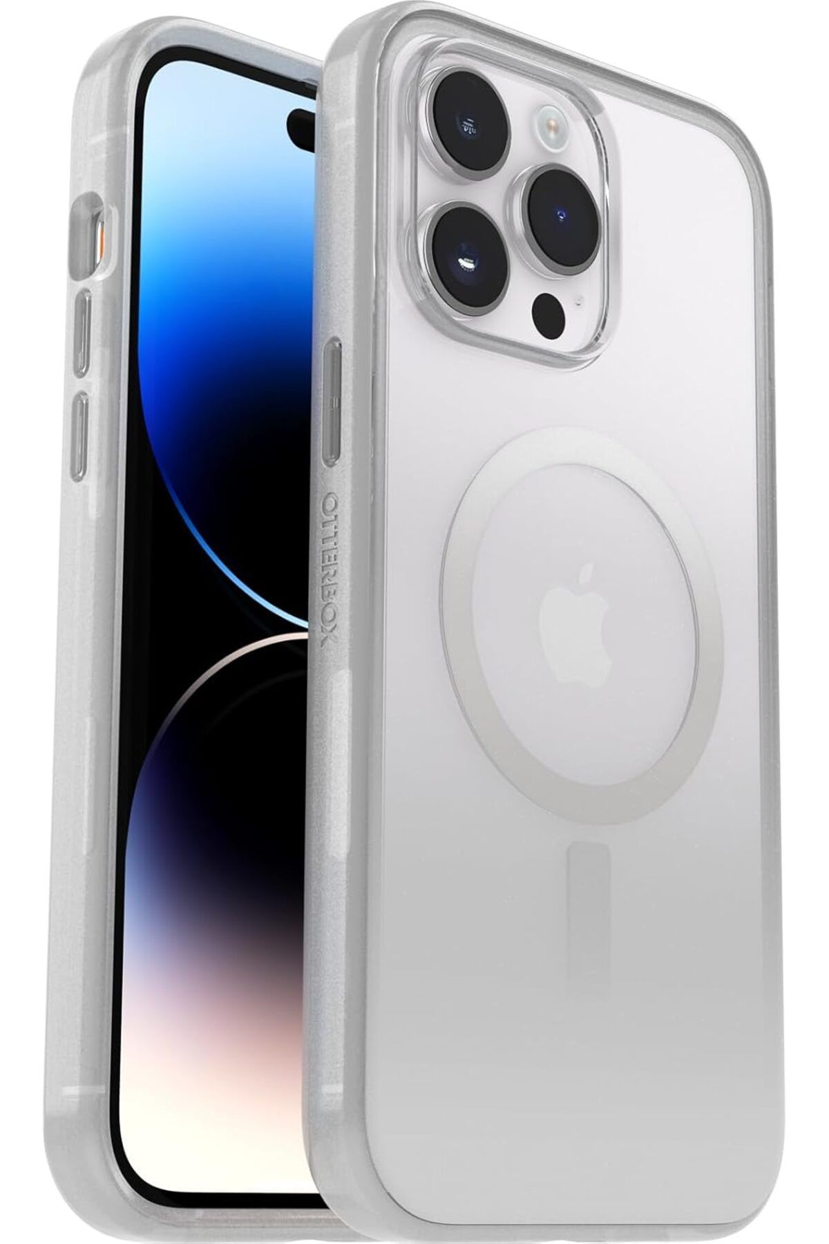 STOREMAX nffashopm iPhone 14 Pro Max için MagSafe ile Şeffaf Kılıf Serisi, Darbeye Dayanıklı, Düşmeye