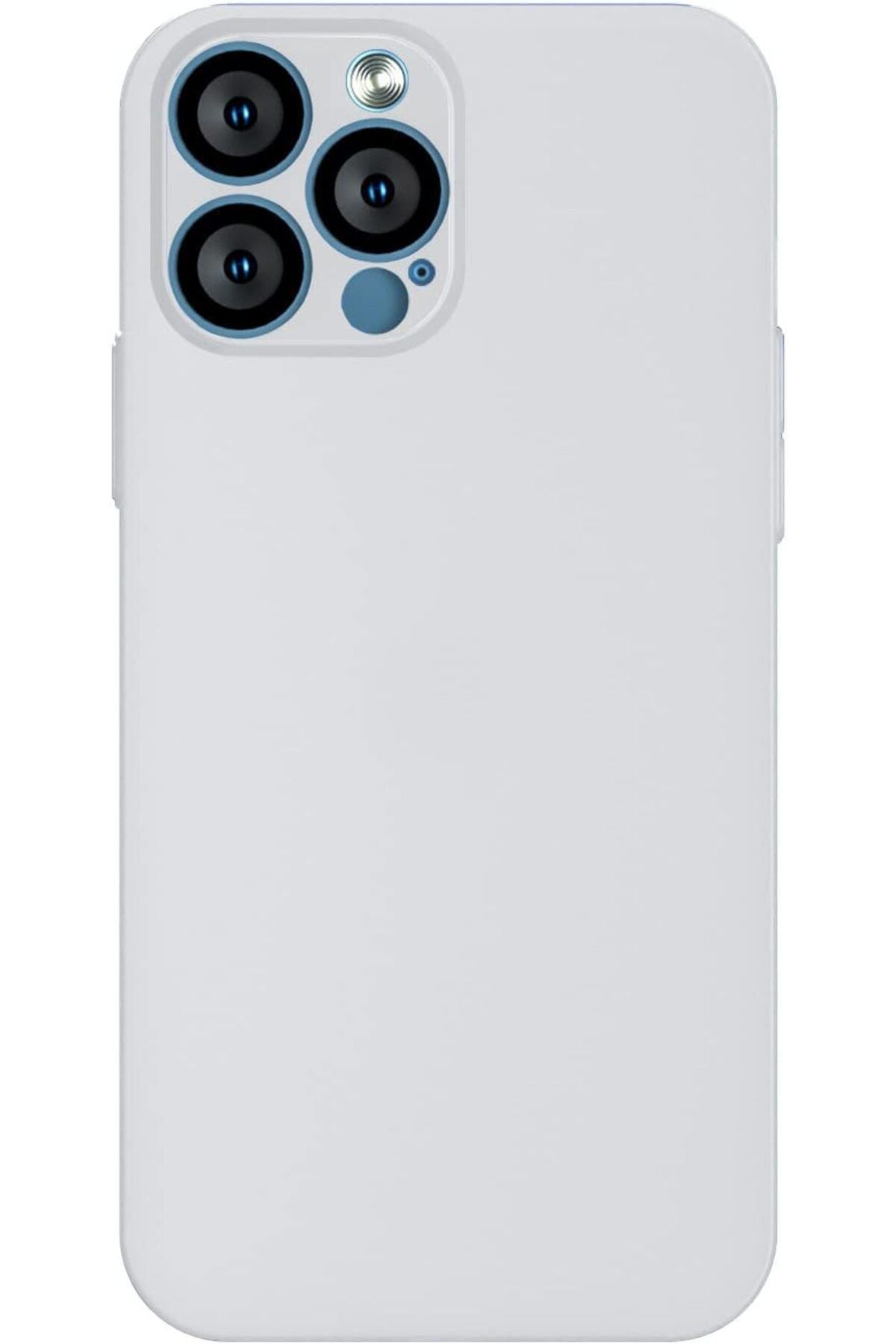 STOREMAX dlshop iPhone 11 Pro Max uyumlu BasicColors Ultra İnce Mat TPU Kılıf (Şeffaf Beyaz) star 990396