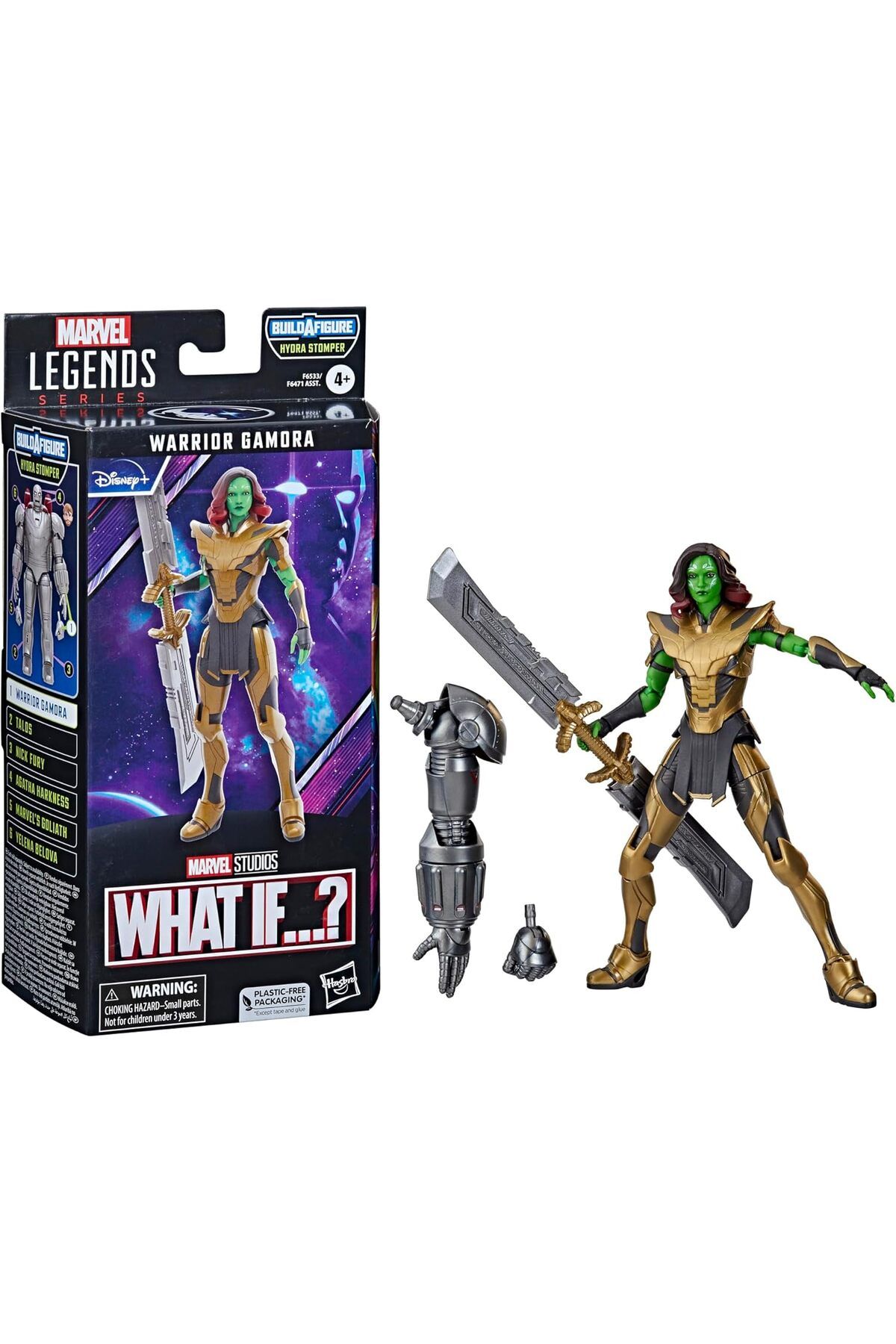 STOREMAX nffashopm What If...? - Legends Warrior Gamora Aksiyon Figürü (Hydra Stomper BAF) storestarx 10513