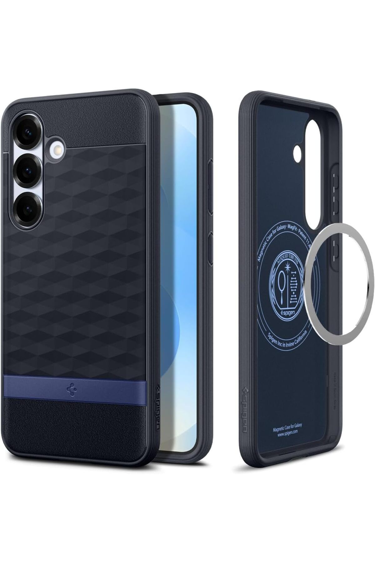 STOREMAX daliashops Caseology Galaxy S25 Kılıf Parallax Mag özellikli Navy Violet - ACS09064 Star Collecti
