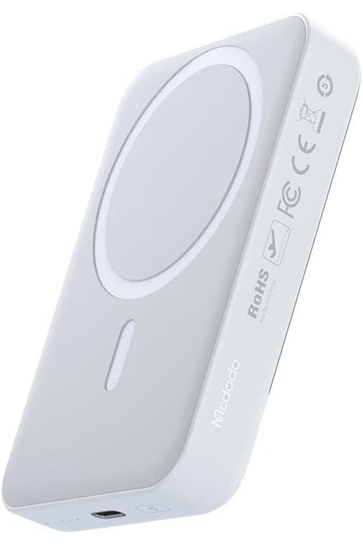 STOREMAX nffashopm Mc-4260 10.000 Mah 15W Magnetic Wireless Powerbank, Beyaz storestarx 1051353