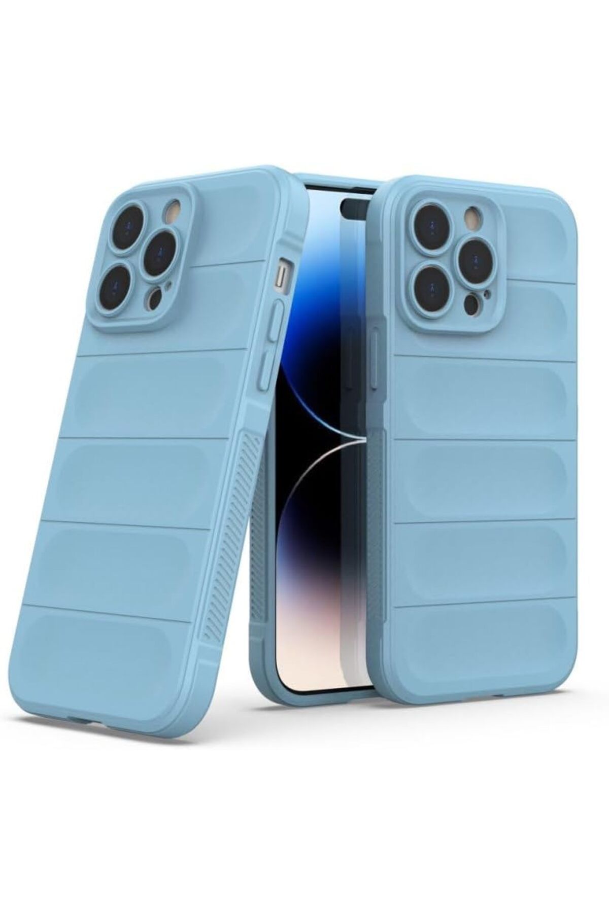 STOREMAX cmllashop iPhone 14 Pro Max Kılıf - Bonic Parmak İzi Bırakmayan, İçi Kadife Yumuşak Sıvı Si
