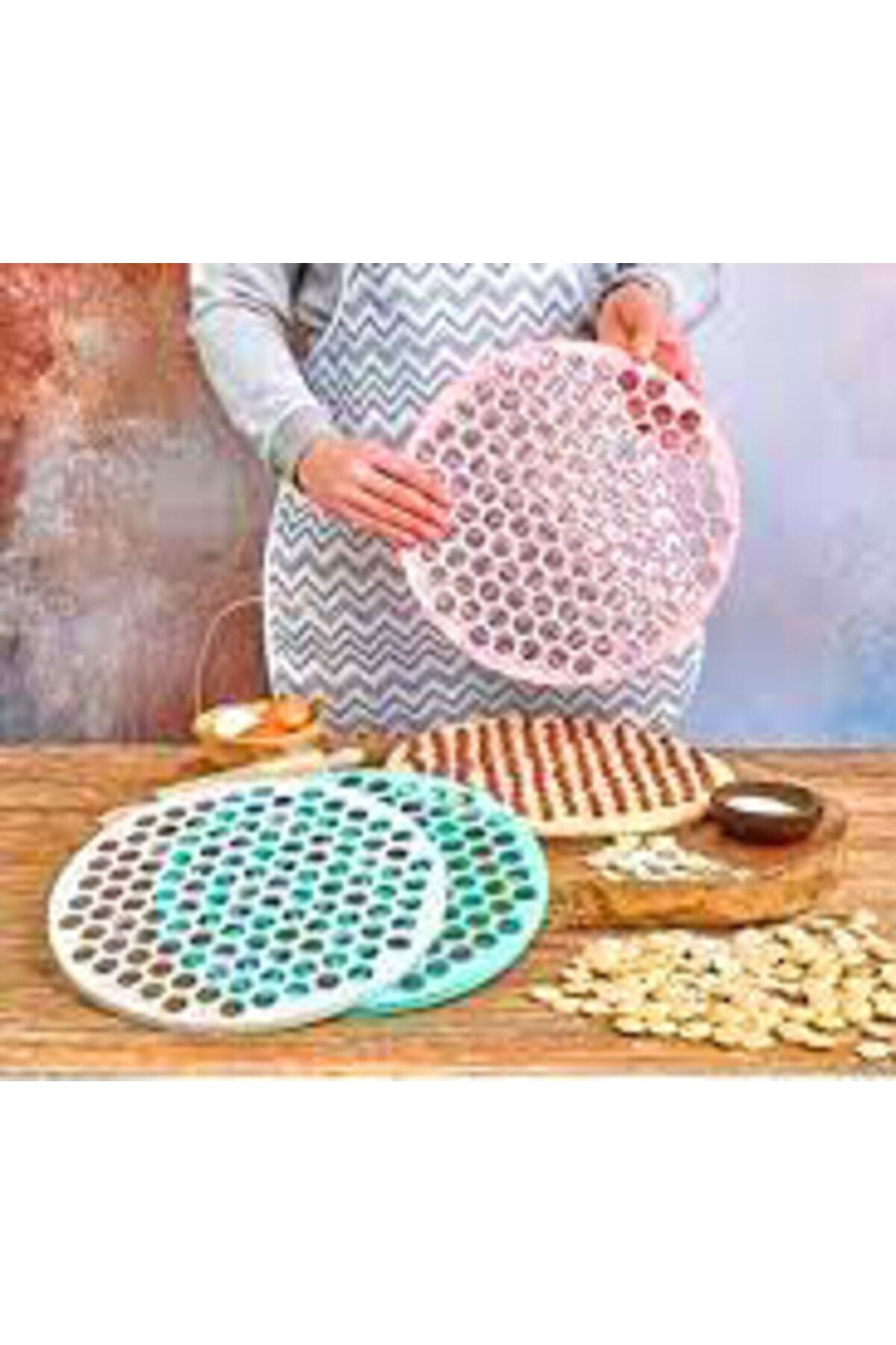STOREMAX daliashops BÜYÜK - 32CM MANTI KALIBI PLASTİK Star Collection 542167